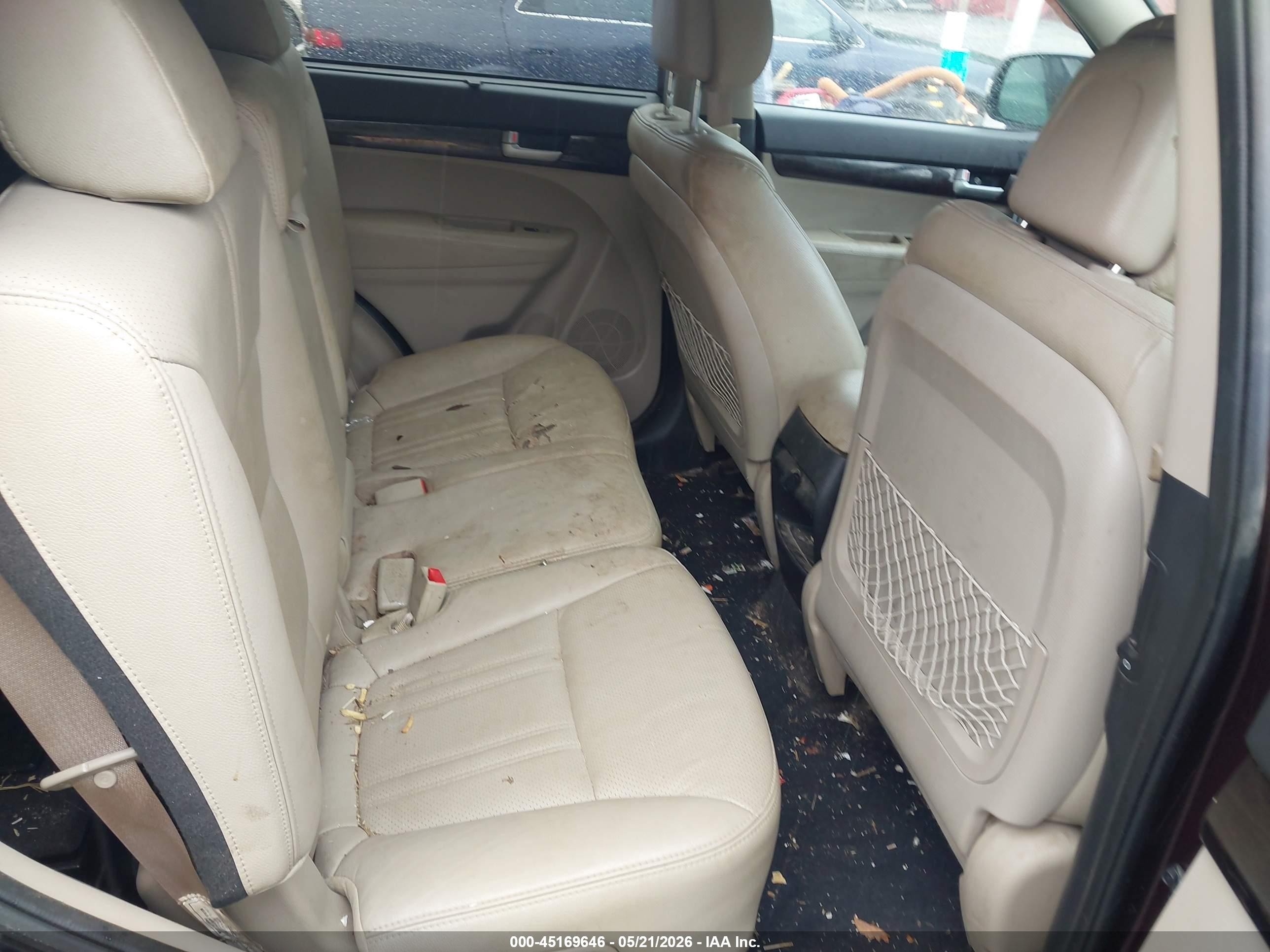 2015 Kia Sorento Lx Burgundy vin: 5XYKT3A6XFG653779