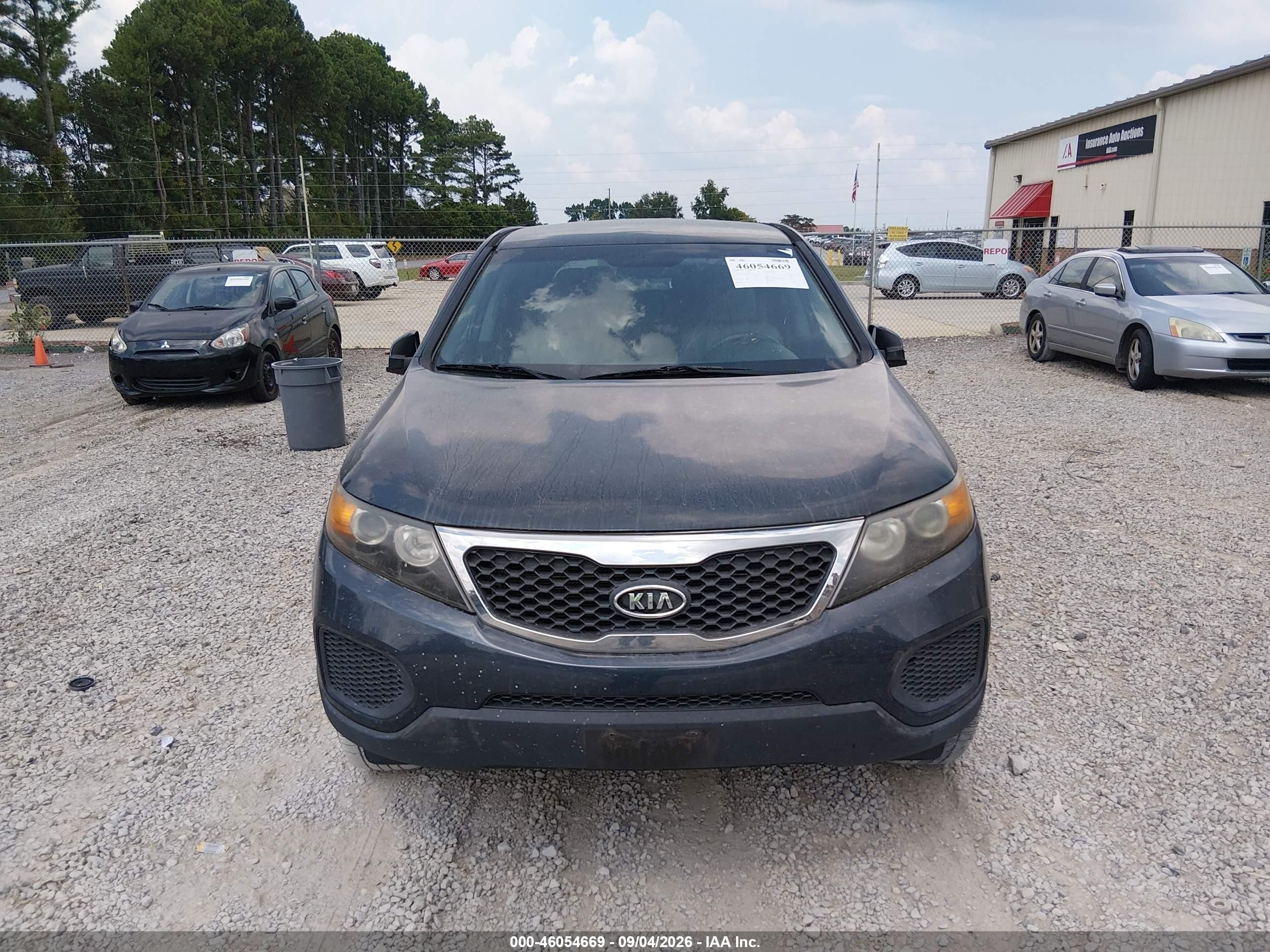 2012 Kia Sorento Lx Blue vin: 5XYKT4A12CG193314