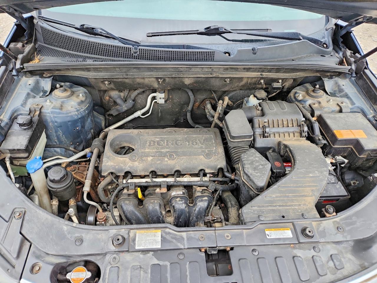 2011 Kia Sorento Lx Blue vin: 5XYKT4A17BG154832