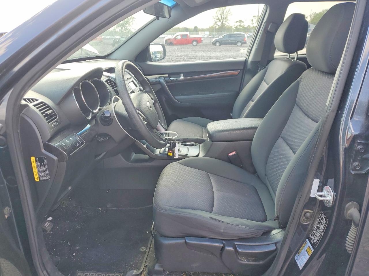2012 Kia Sorento Lx Blue vin: 5XYKT4A19CG237115