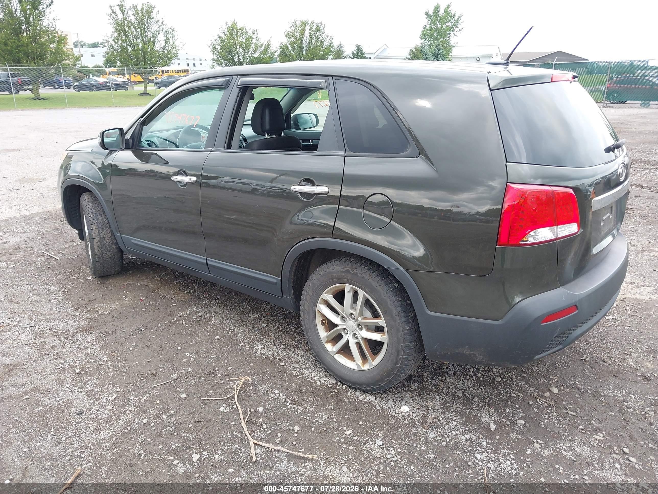 2012 Kia Sorento Lx Brown vin: 5XYKT4A1XCG189253
