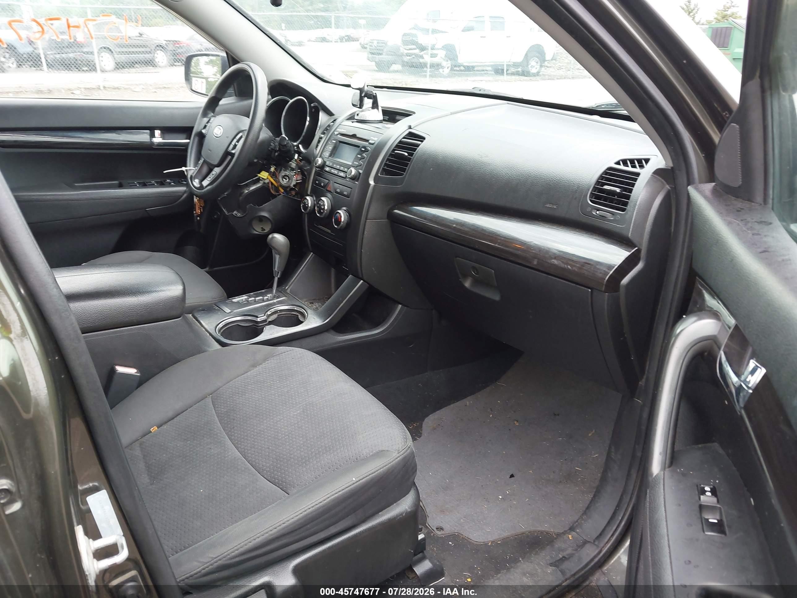 2012 Kia Sorento Lx Brown vin: 5XYKT4A1XCG189253