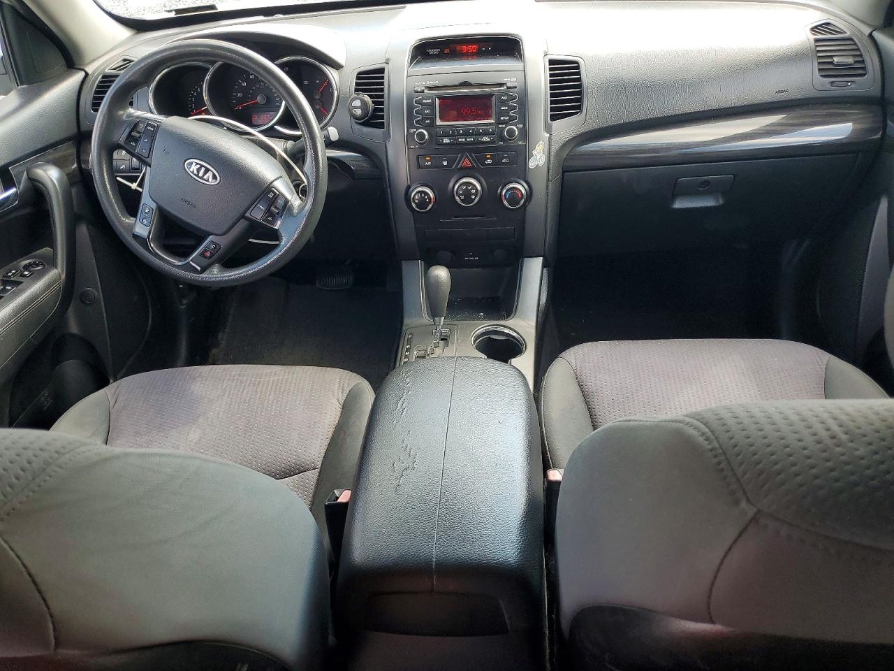 2012 Kia Sorento Lx Silver vin: 5XYKT4A22CG253200