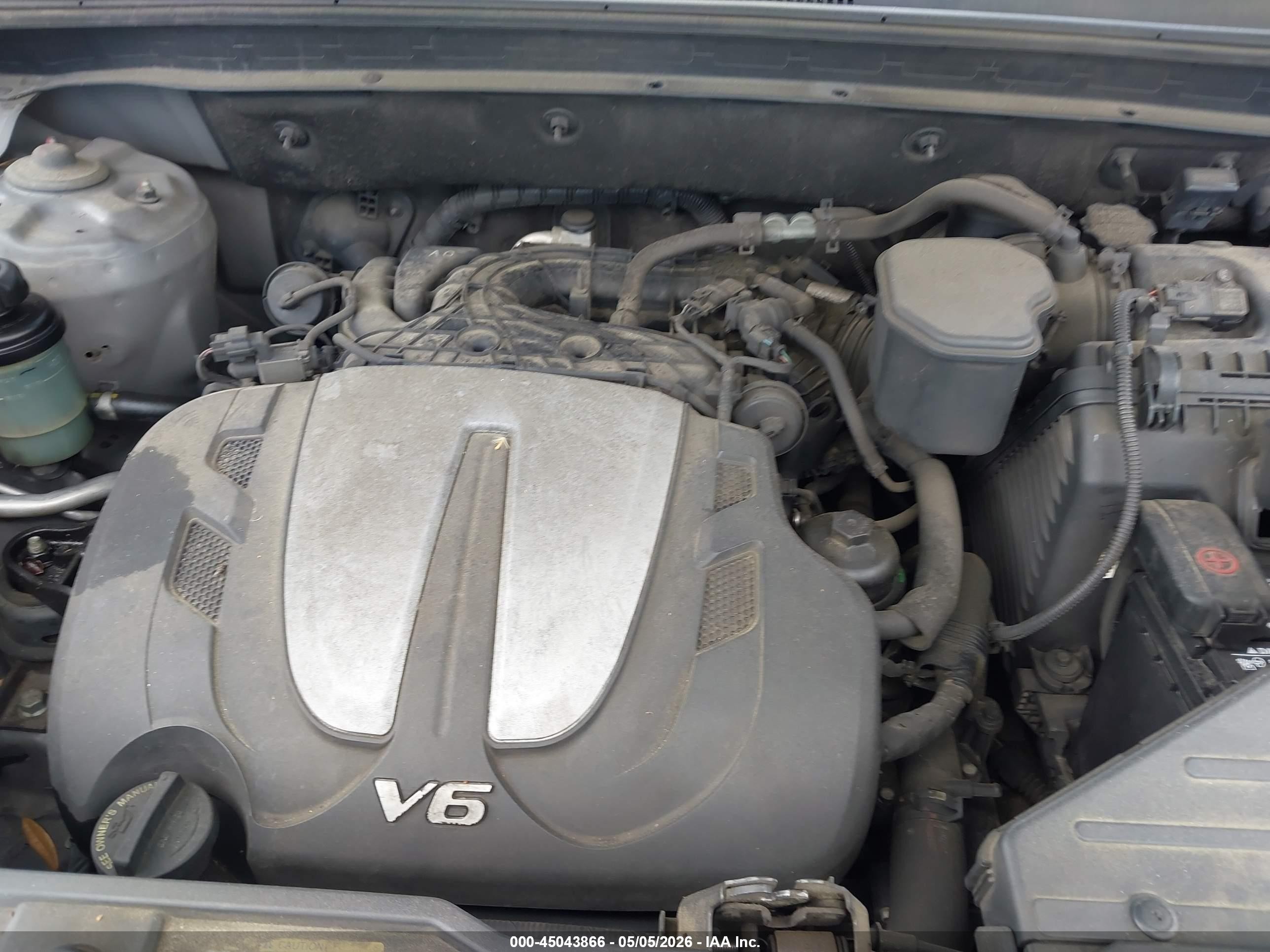 2013 Kia Sorento Lx V6 Серый vin: 5XYKT4A22DG318869