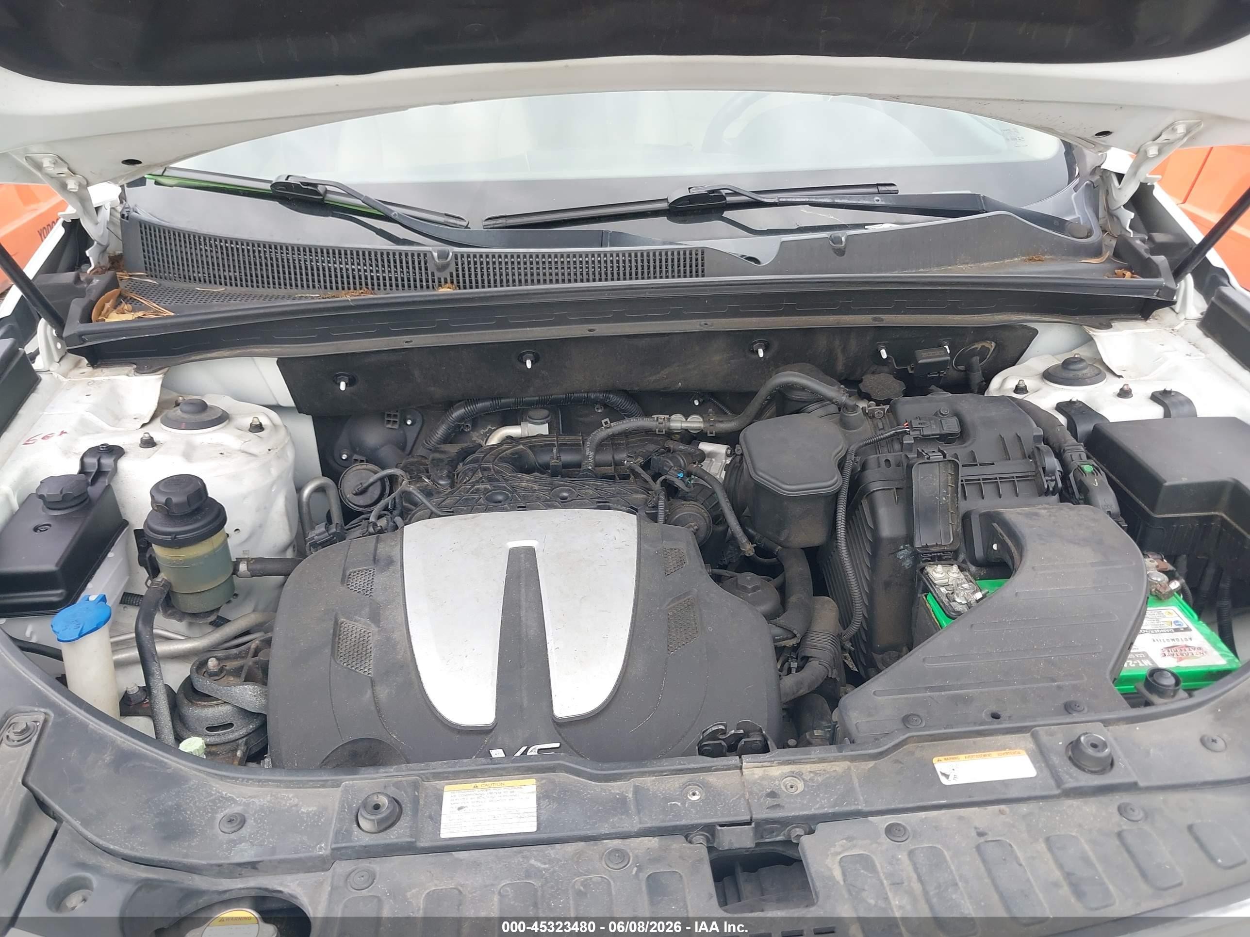 2011 Kia Sorento Lx V6 Белый vin: 5XYKT4A23BG109850