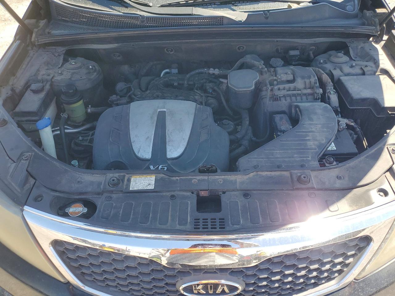 2013 Kia Sorento Lx Черный vin: 5XYKT4A23DG334661