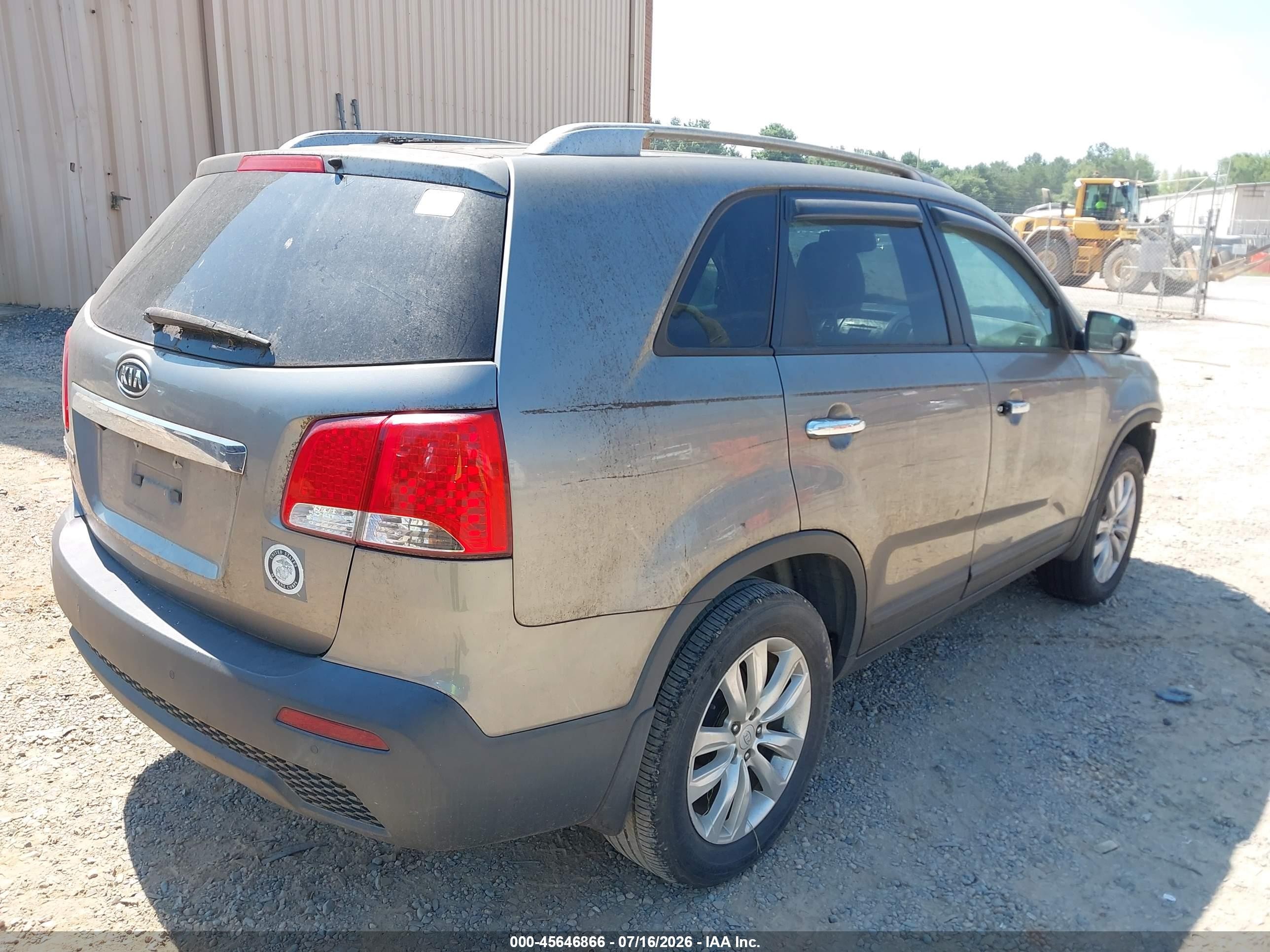 2011 Kia Sorento Lx V6 Tan vin: 5XYKT4A24BG076079