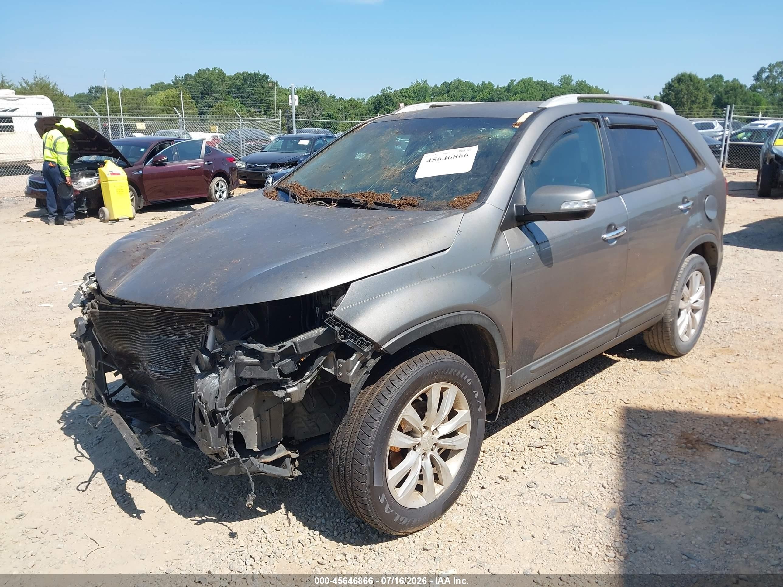 2011 Kia Sorento Lx V6 Tan vin: 5XYKT4A24BG076079