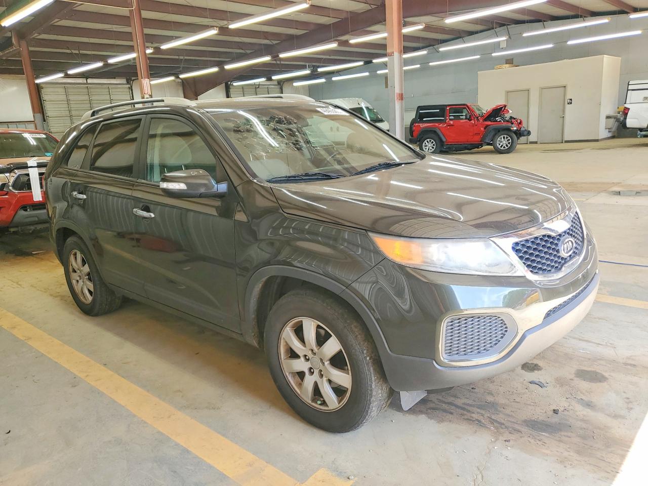 2012 Kia Sorento Lx Green vin: 5XYKT4A24CG227259