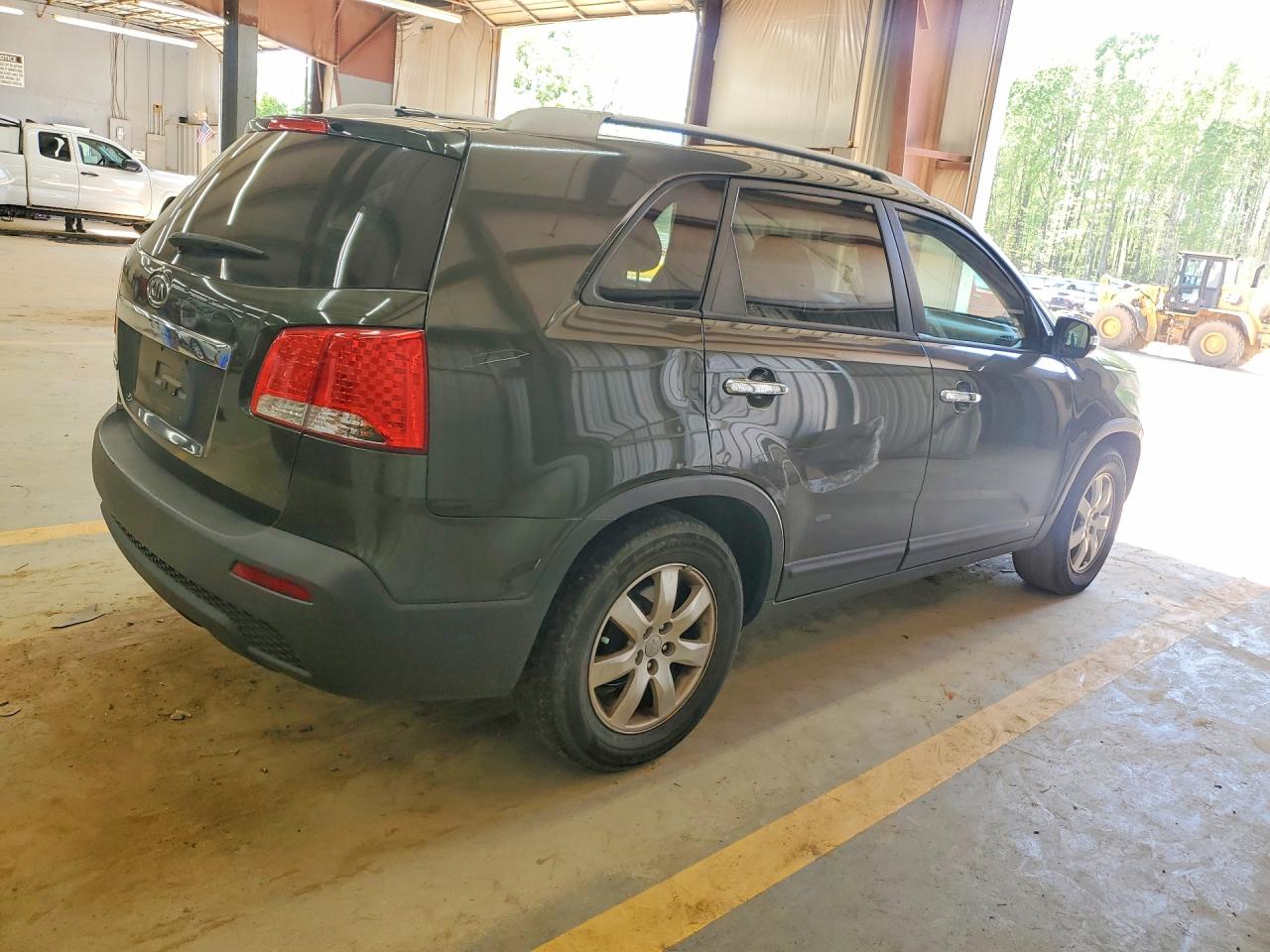 2012 Kia Sorento Lx Green vin: 5XYKT4A24CG227259