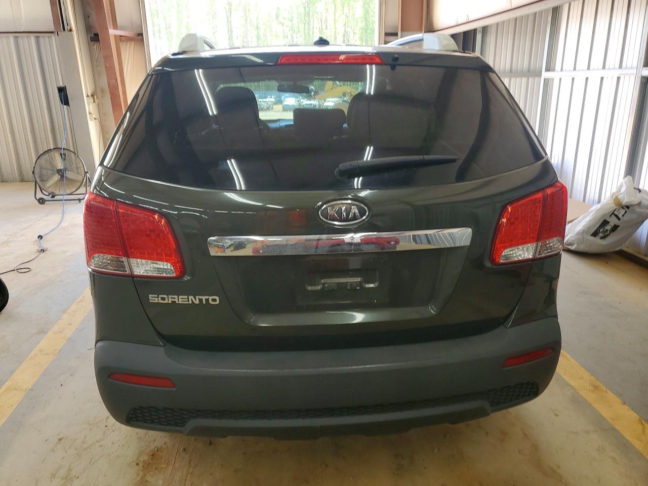 2012 Kia Sorento Lx Green vin: 5XYKT4A24CG227259