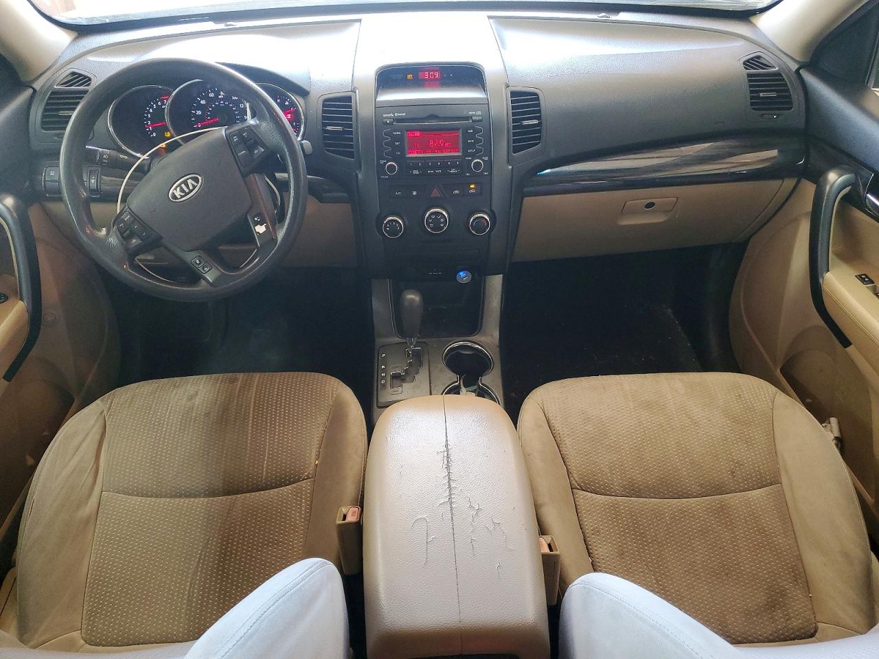 2012 Kia Sorento Lx Green vin: 5XYKT4A24CG227259
