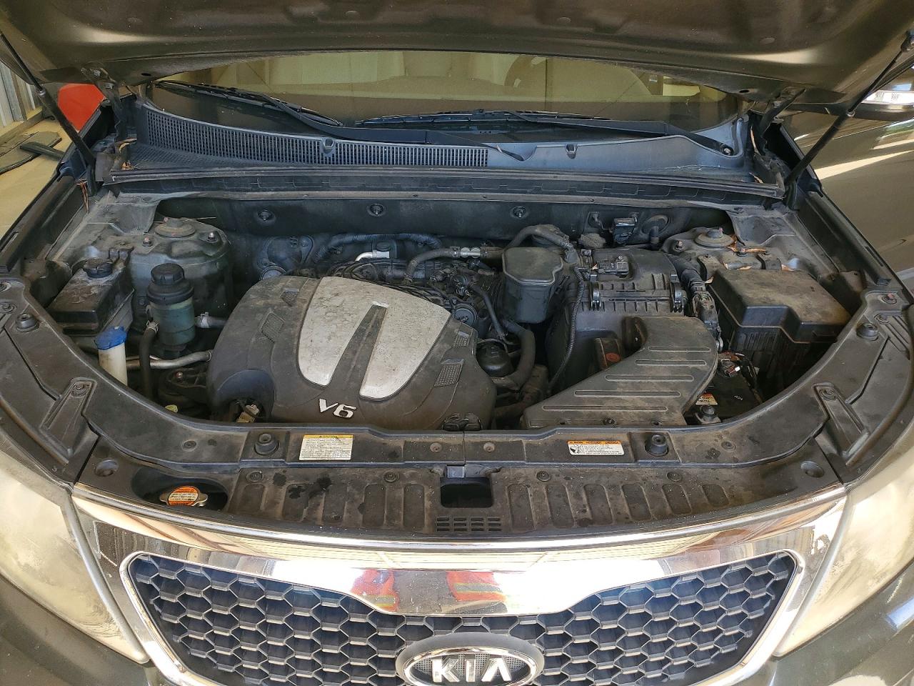 2012 Kia Sorento Lx Green vin: 5XYKT4A24CG227259