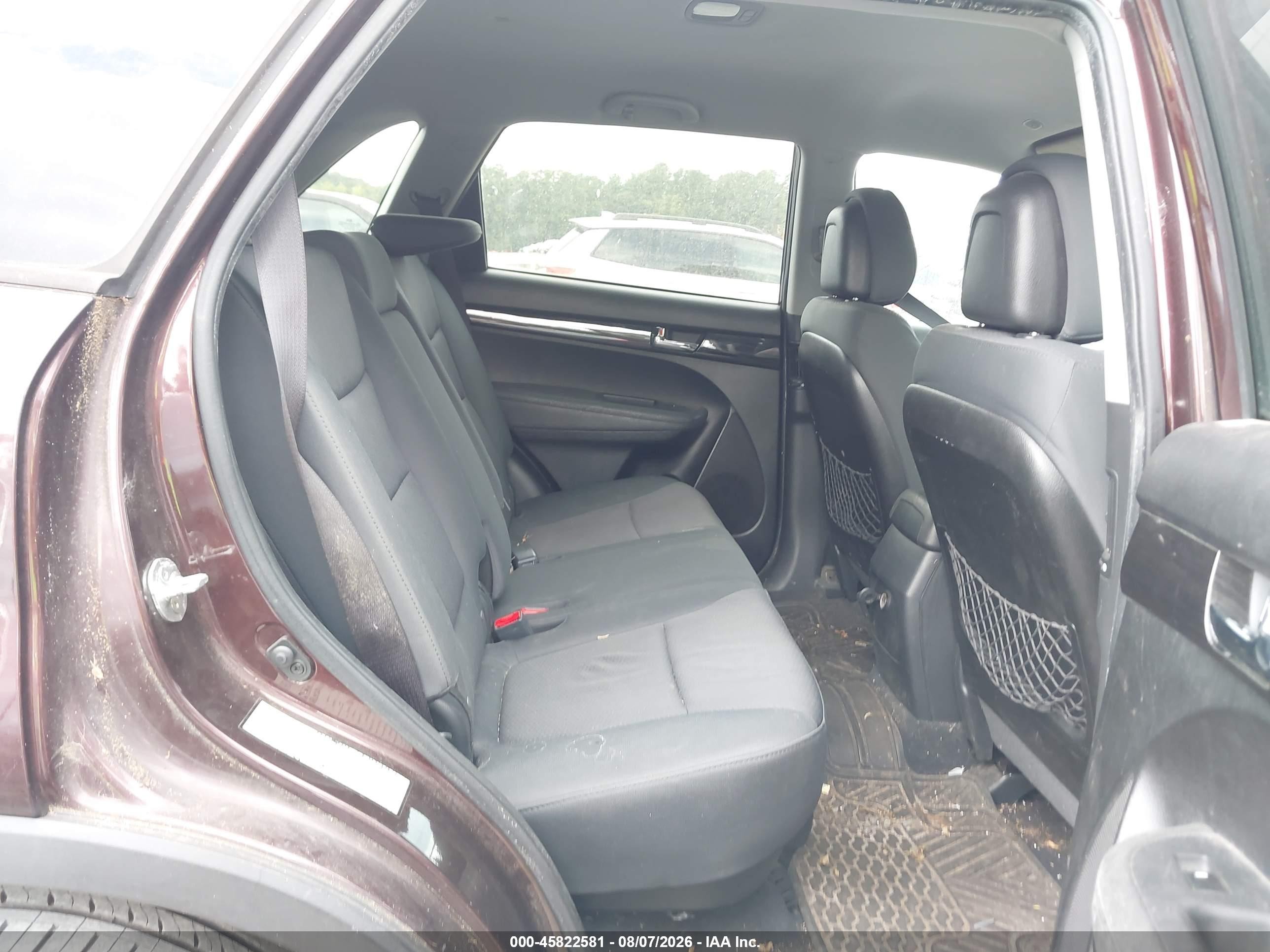 2012 Kia Sorento Lx V6 Purple vin: 5XYKT4A24CG250749