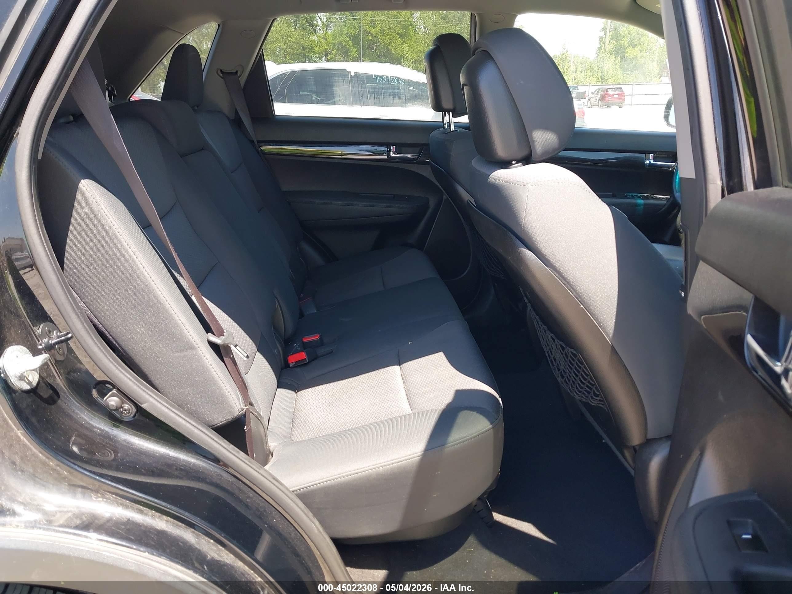 2013 Kia Sorento Lx V6 Черный vin: 5XYKT4A24DG322857