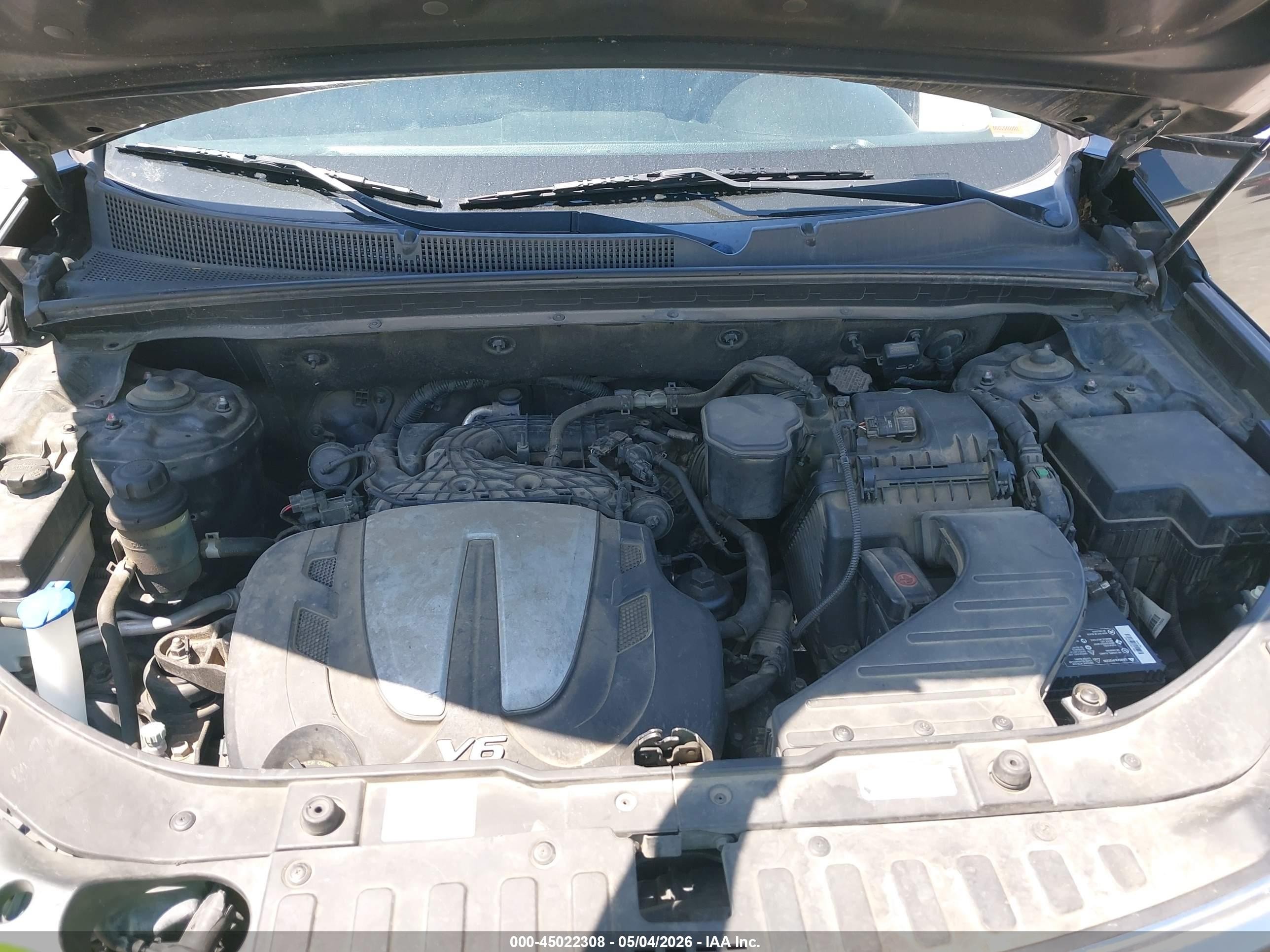 2013 Kia Sorento Lx V6 Черный vin: 5XYKT4A24DG322857