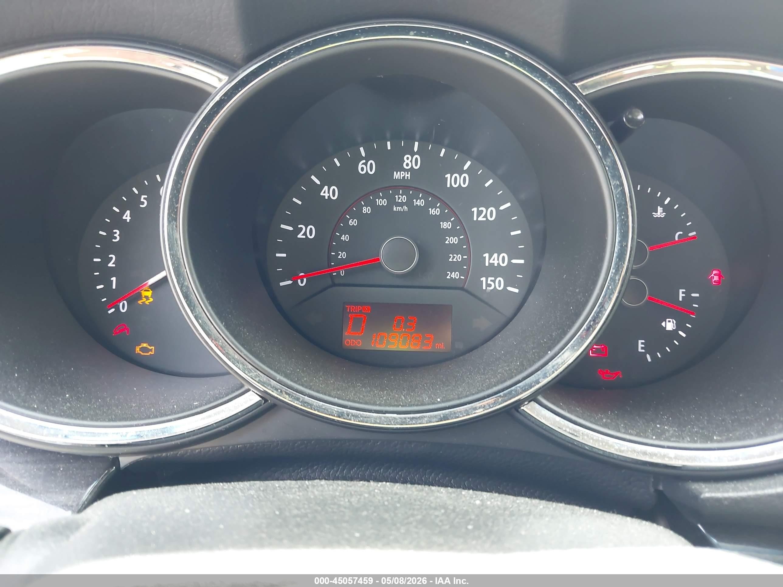2013 Kia Sorento Lx V6 Черный vin: 5XYKT4A24DG357267