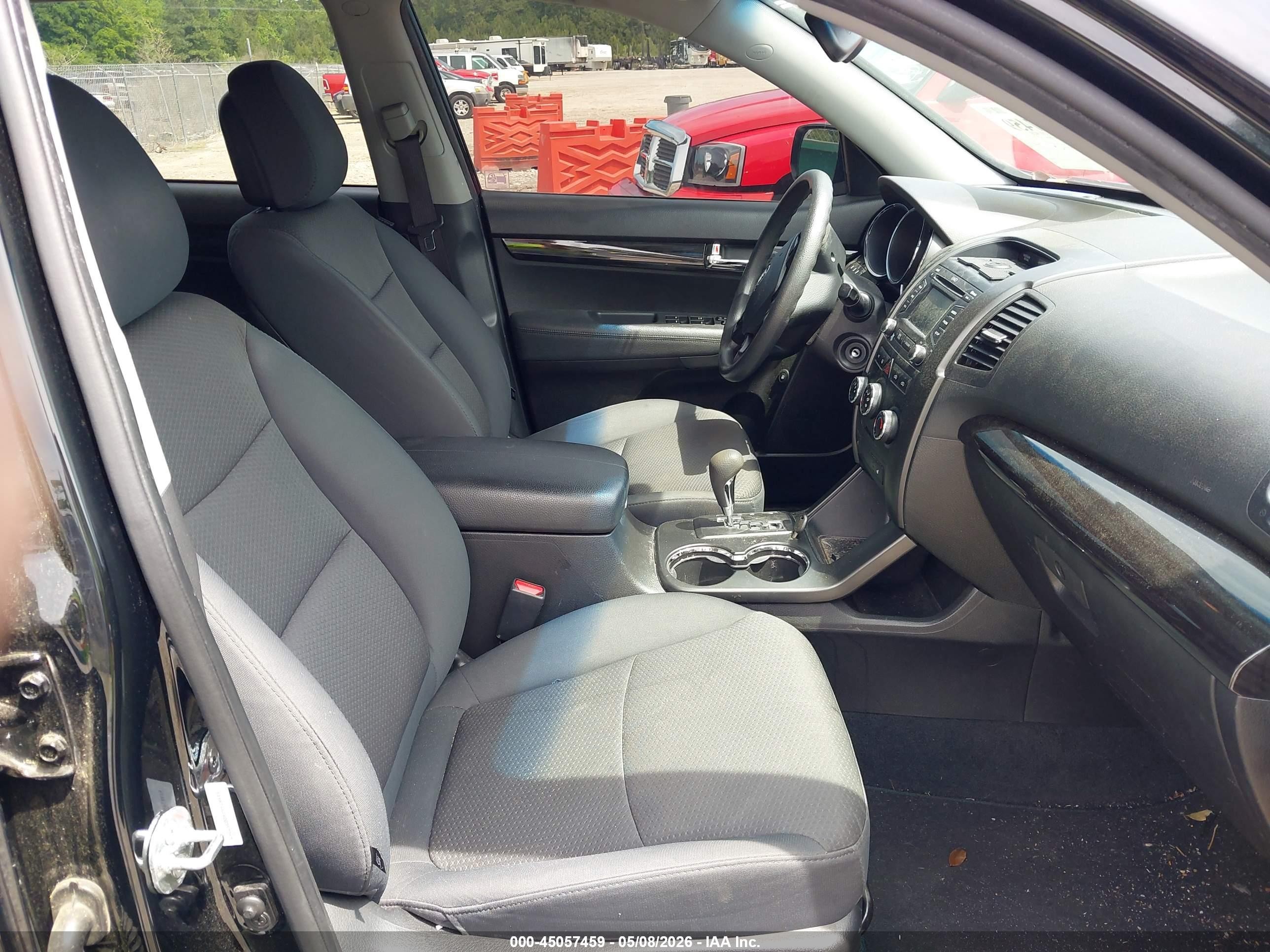 2013 Kia Sorento Lx V6 Черный vin: 5XYKT4A24DG357267