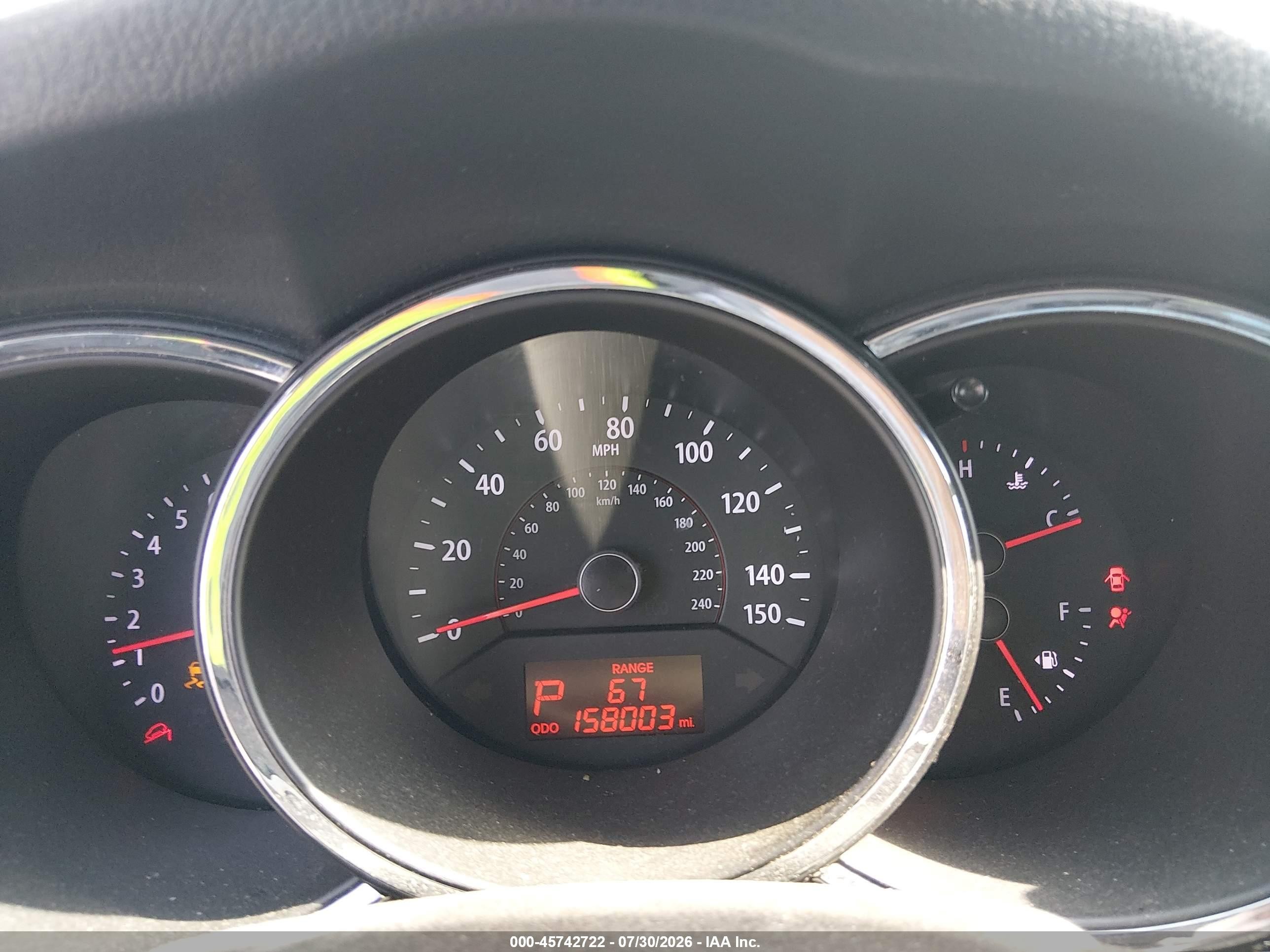 2013 Kia Sorento Lx V6 Green vin: 5XYKT4A25DG320566