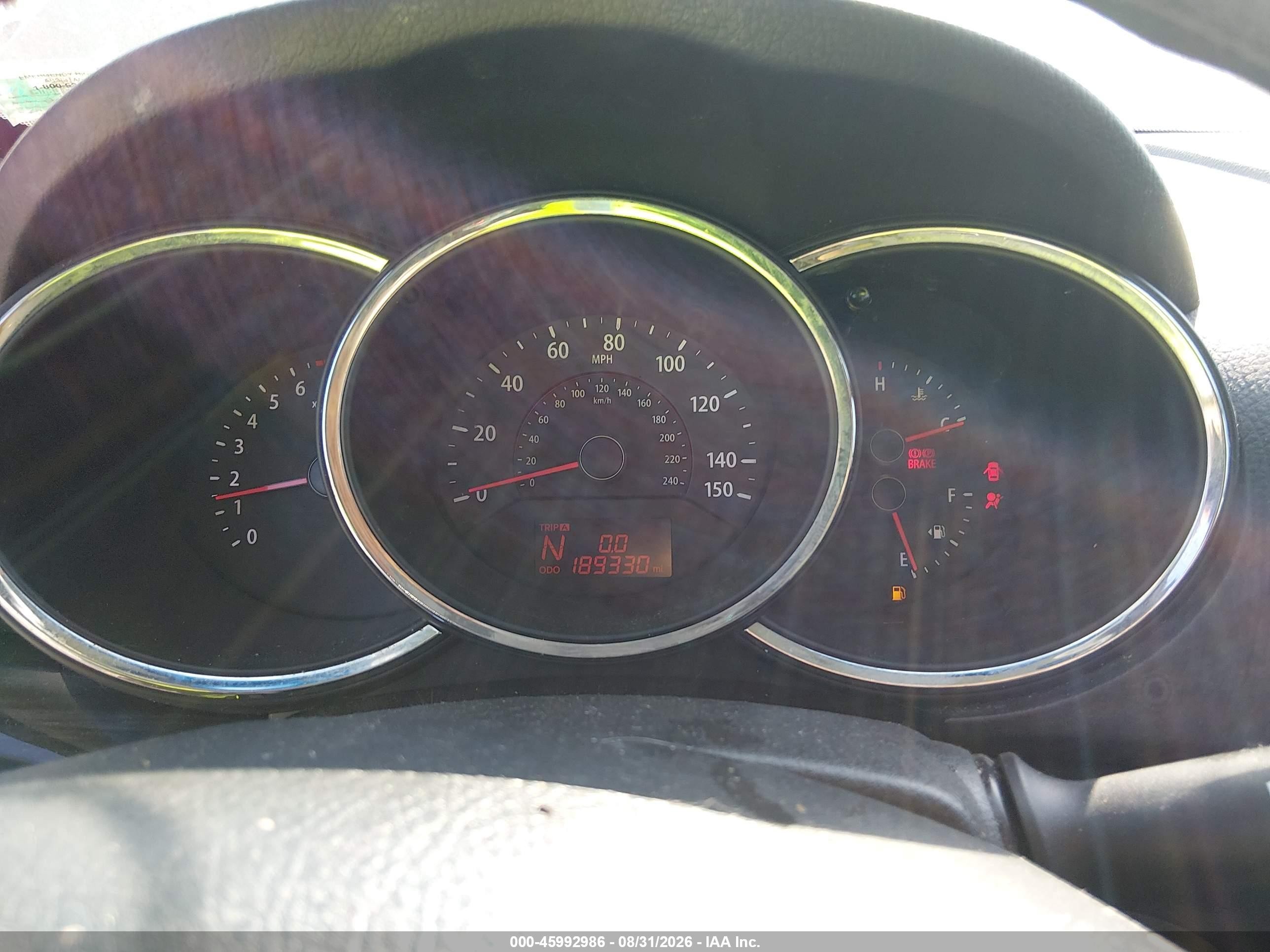 2011 Kia Sorento Lx V6 Blue vin: 5XYKT4A26BG160601