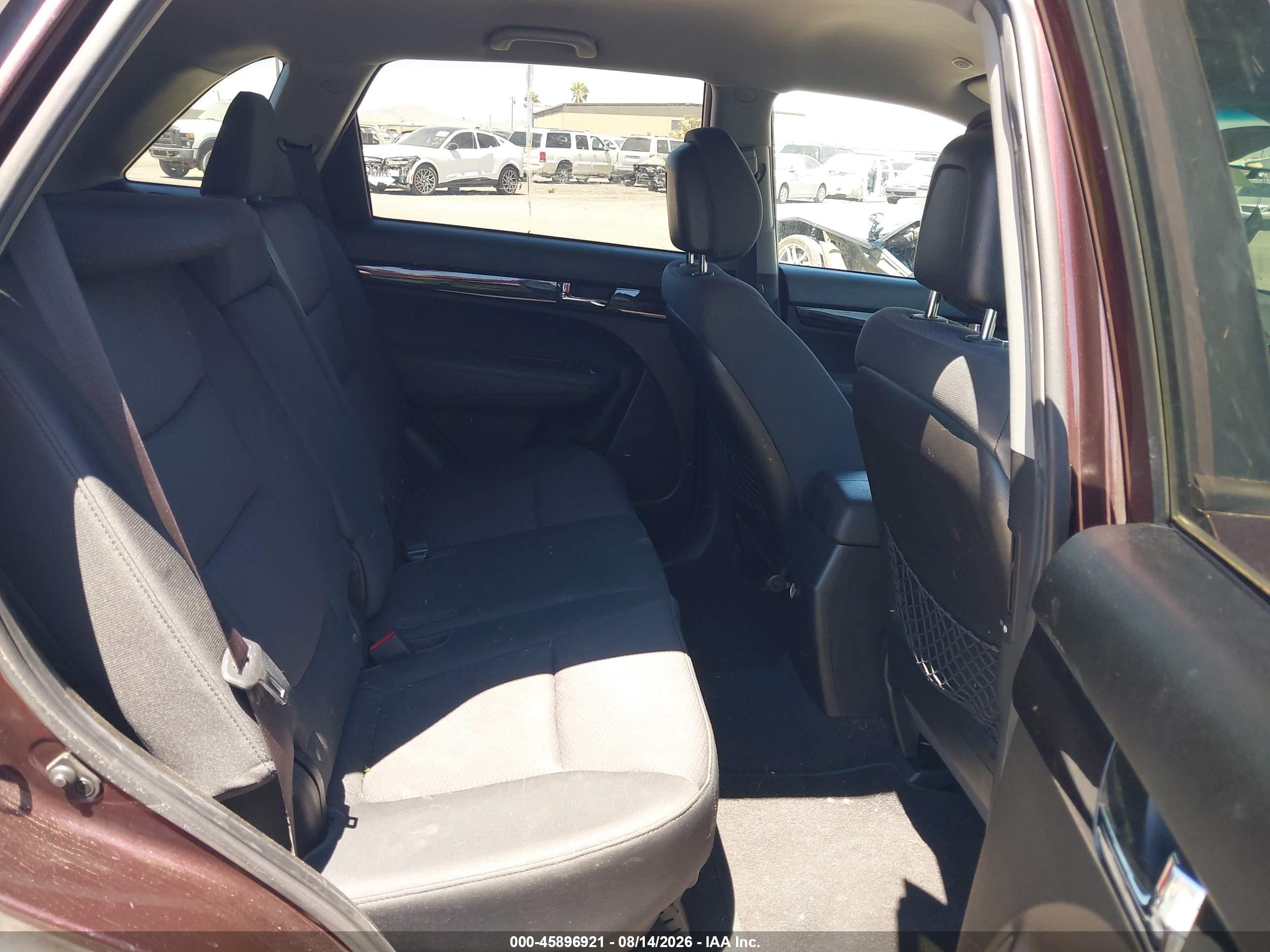 2011 Kia Sorento Lx V6 Purple vin: 5XYKT4A26BG164969