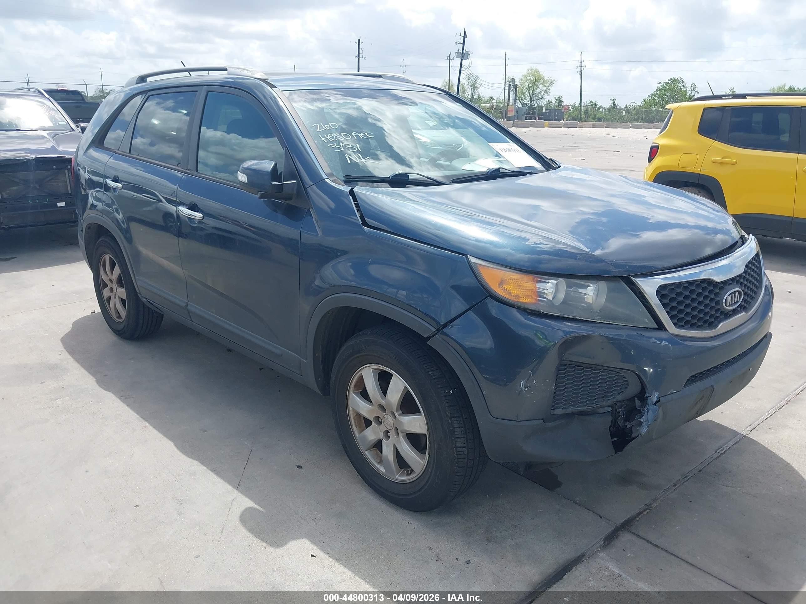 2011 Kia Sorento Lx V6 Синий vin: 5XYKT4A26BG166320