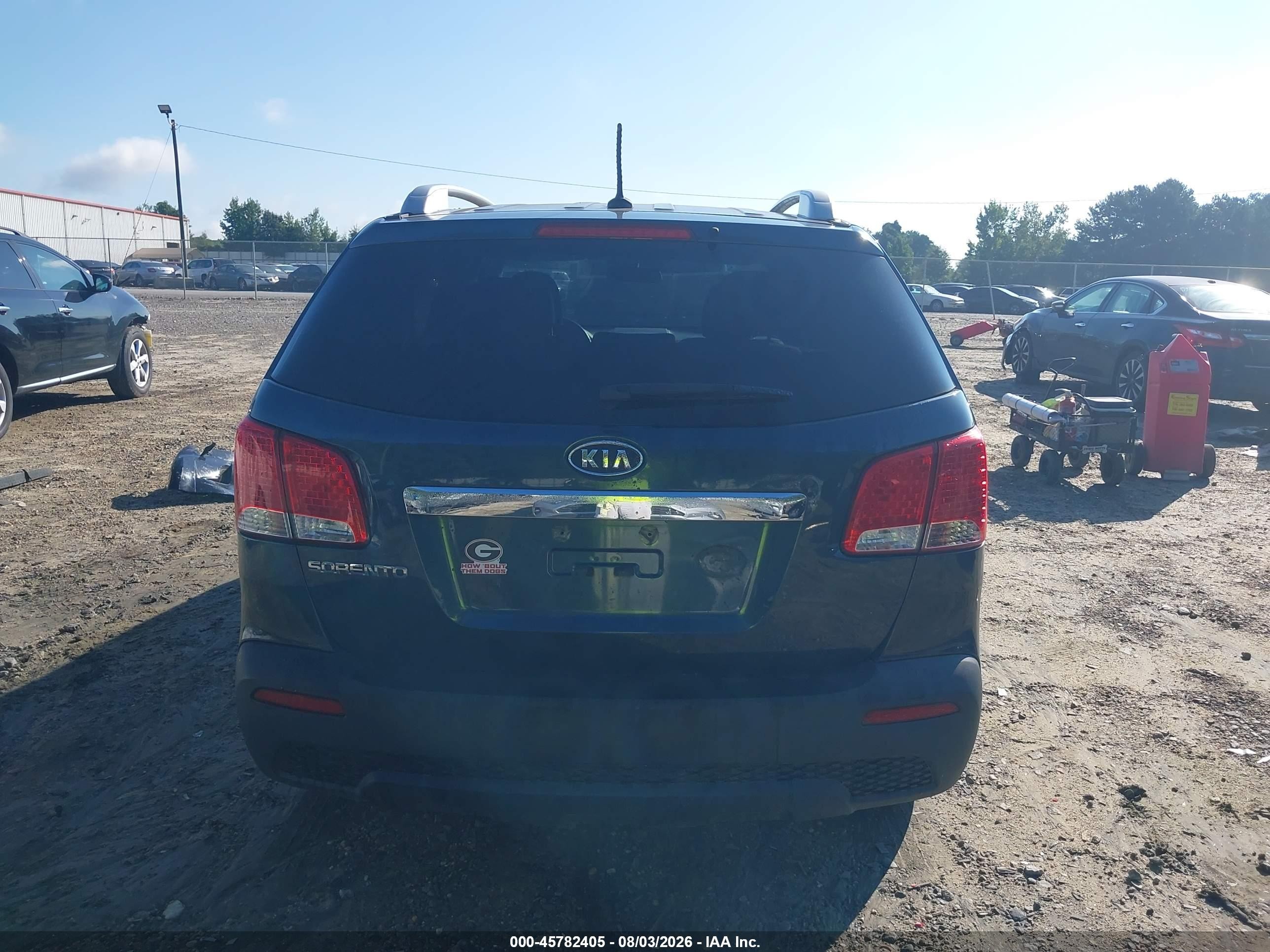 2011 Kia Sorento Lx V6 Черный vin: 5XYKT4A27BG148859