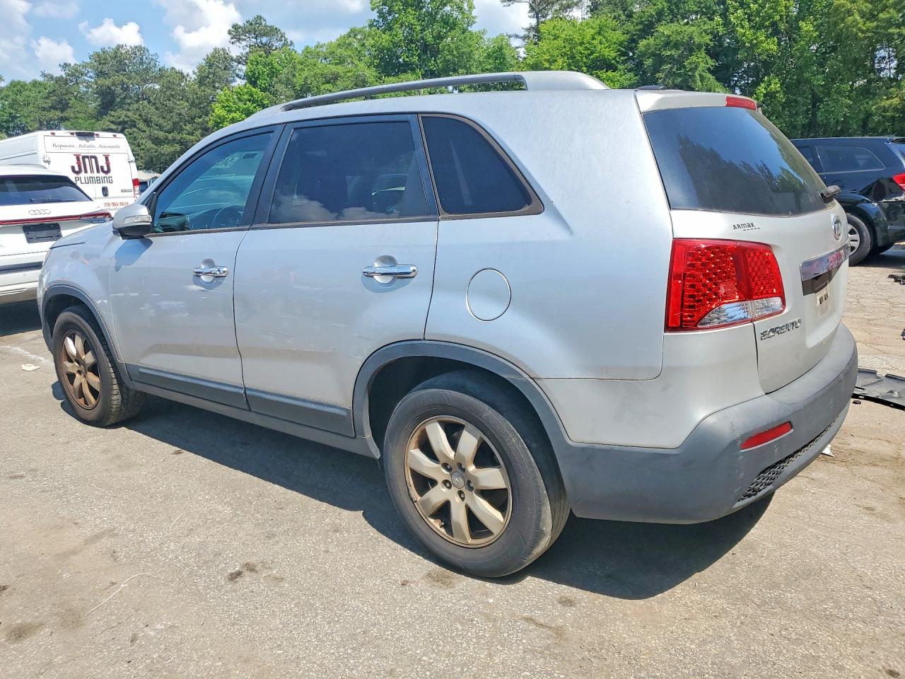 2013 Kia Sorento Lx Серый vin: 5XYKT4A27DG424380