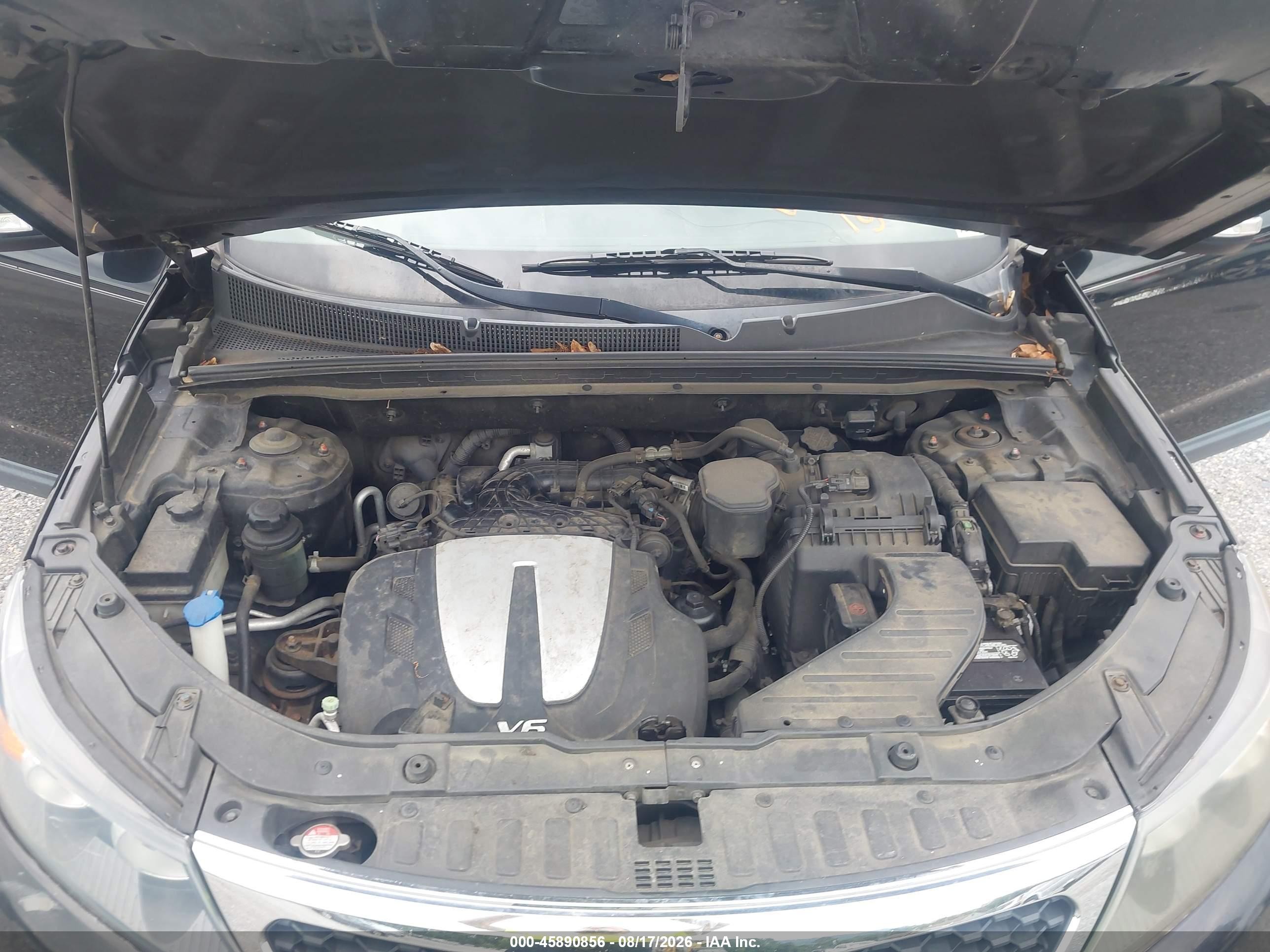 2011 Kia Sorento Lx V6 Черный vin: 5XYKT4A29BG097445