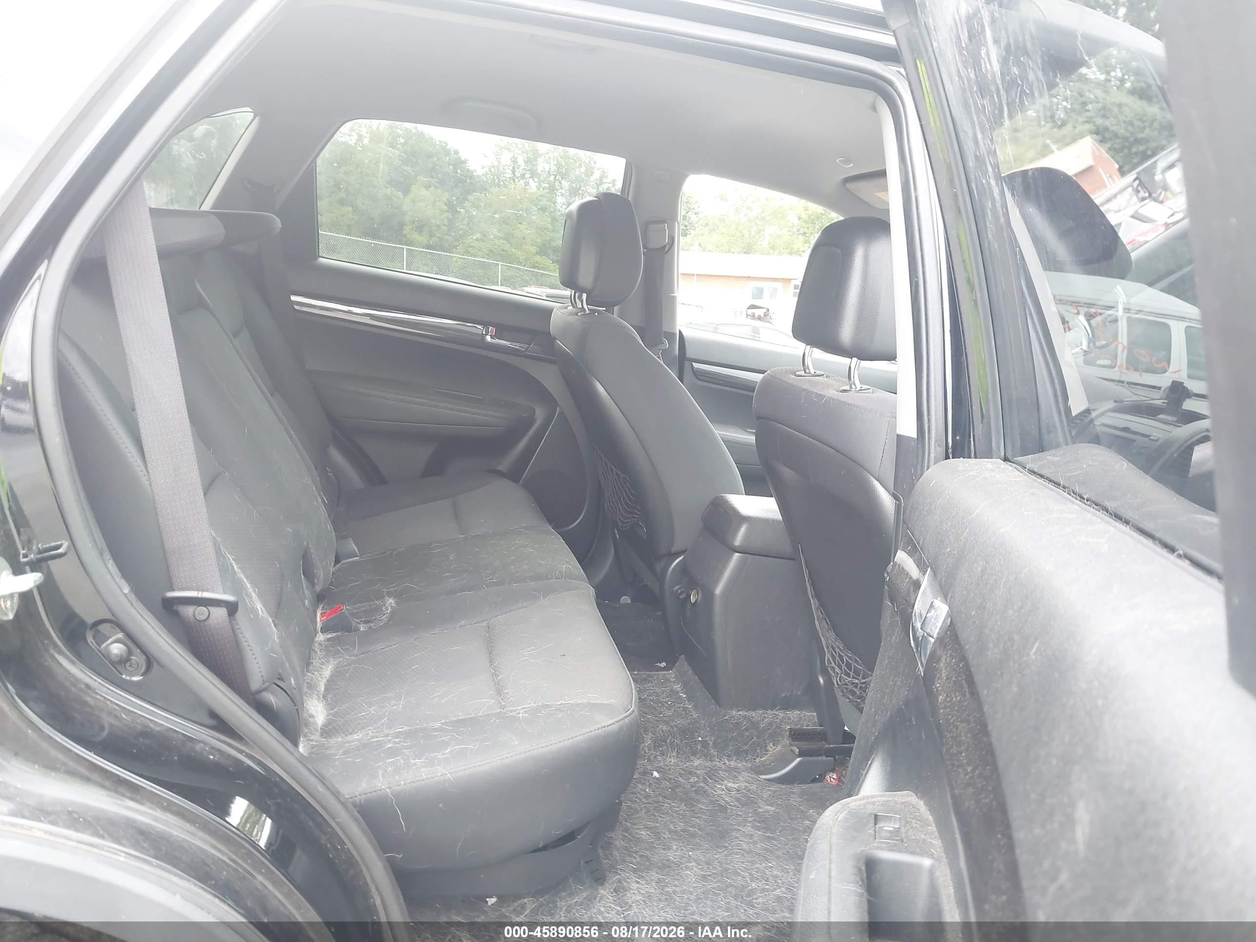 2011 Kia Sorento Lx V6 Черный vin: 5XYKT4A29BG097445