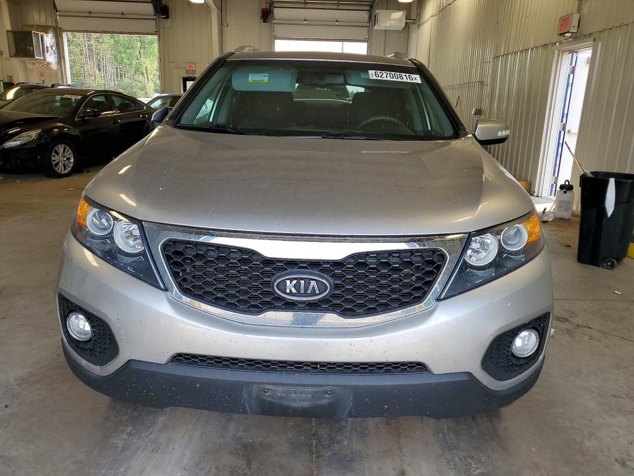 2013 Kia Sorento Lx Silver vin: 5XYKT4A29DG329318