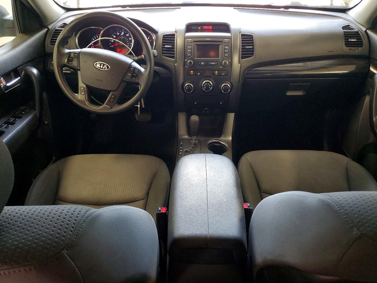 2013 Kia Sorento Lx Silver vin: 5XYKT4A29DG329318