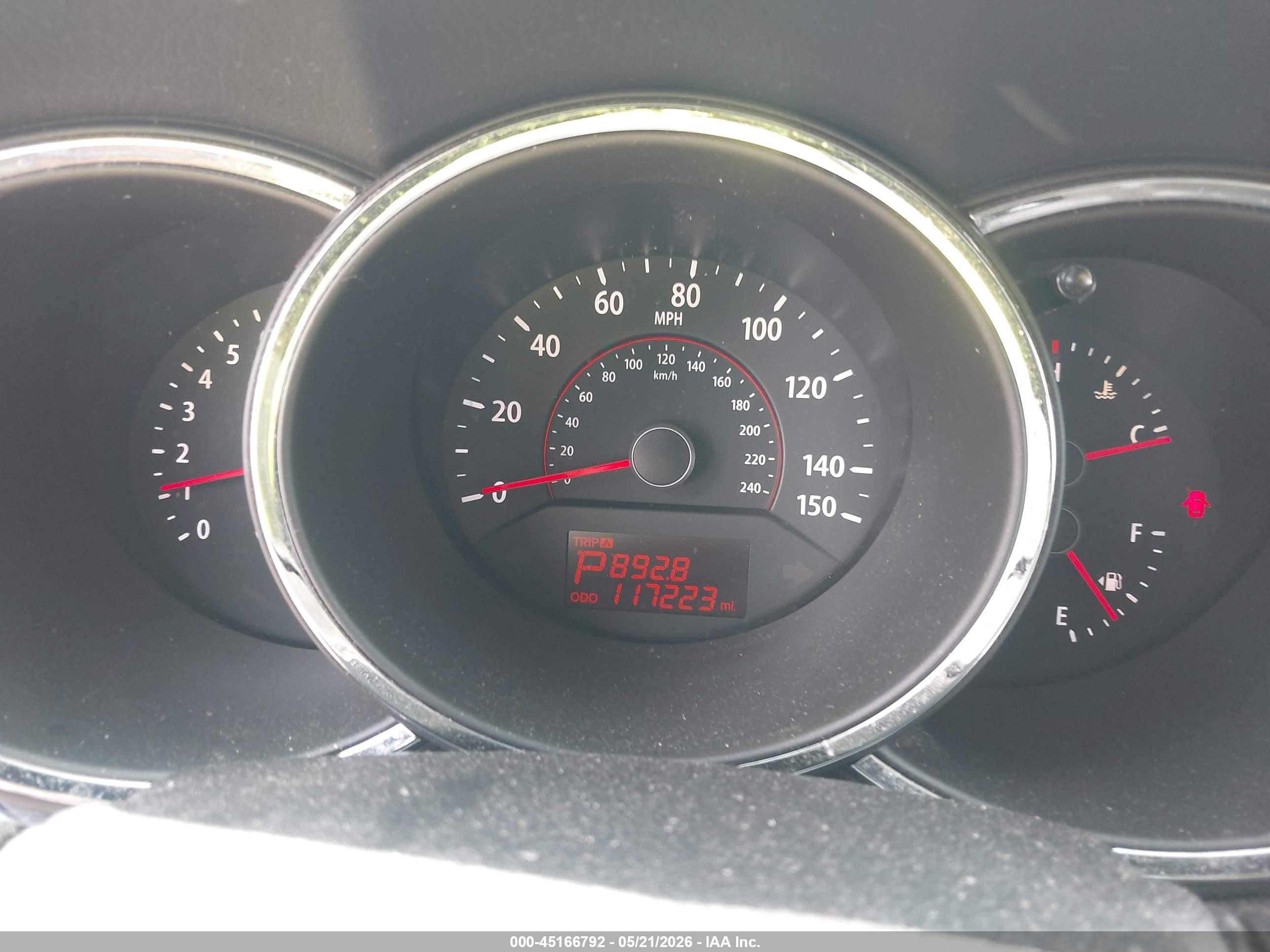 2011 Kia Sorento Lx V6 Gray vin: 5XYKT4A2XBG080945