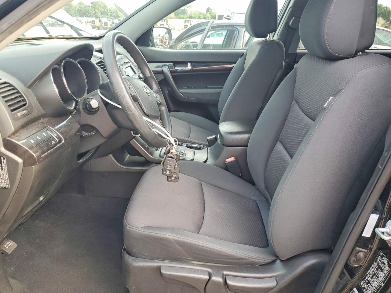 2011 Kia Sorento Lx Black vin: 5XYKT4A2XBG158625