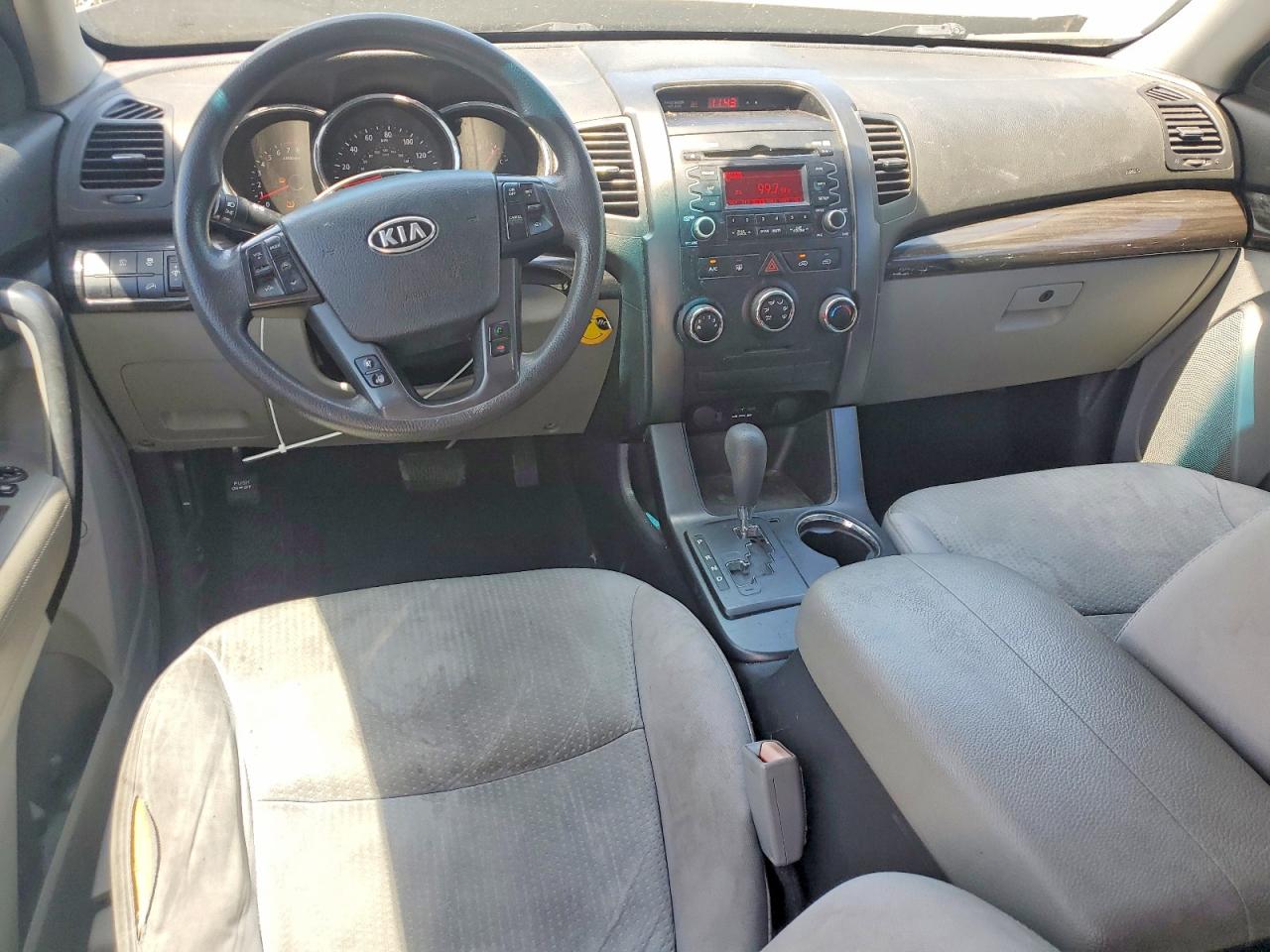 2012 Kia Sorento Lx Black vin: 5XYKT4A2XCG248732