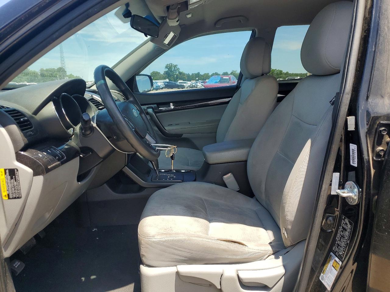 2012 Kia Sorento Lx Black vin: 5XYKT4A2XCG248732