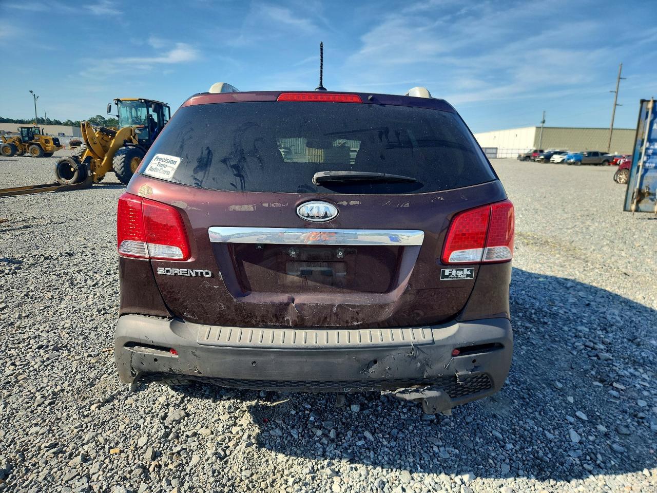 2013 Kia Sorento Lx Maroon vin: 5XYKT4A2XDG332177