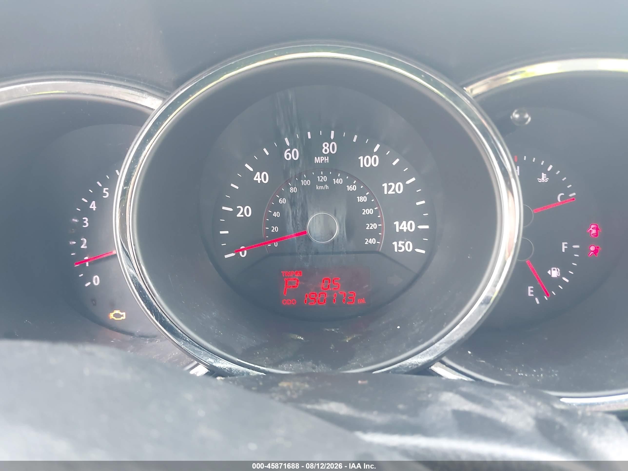 2012 Kia Sorento Lx White vin: 5XYKT4A60CG206010