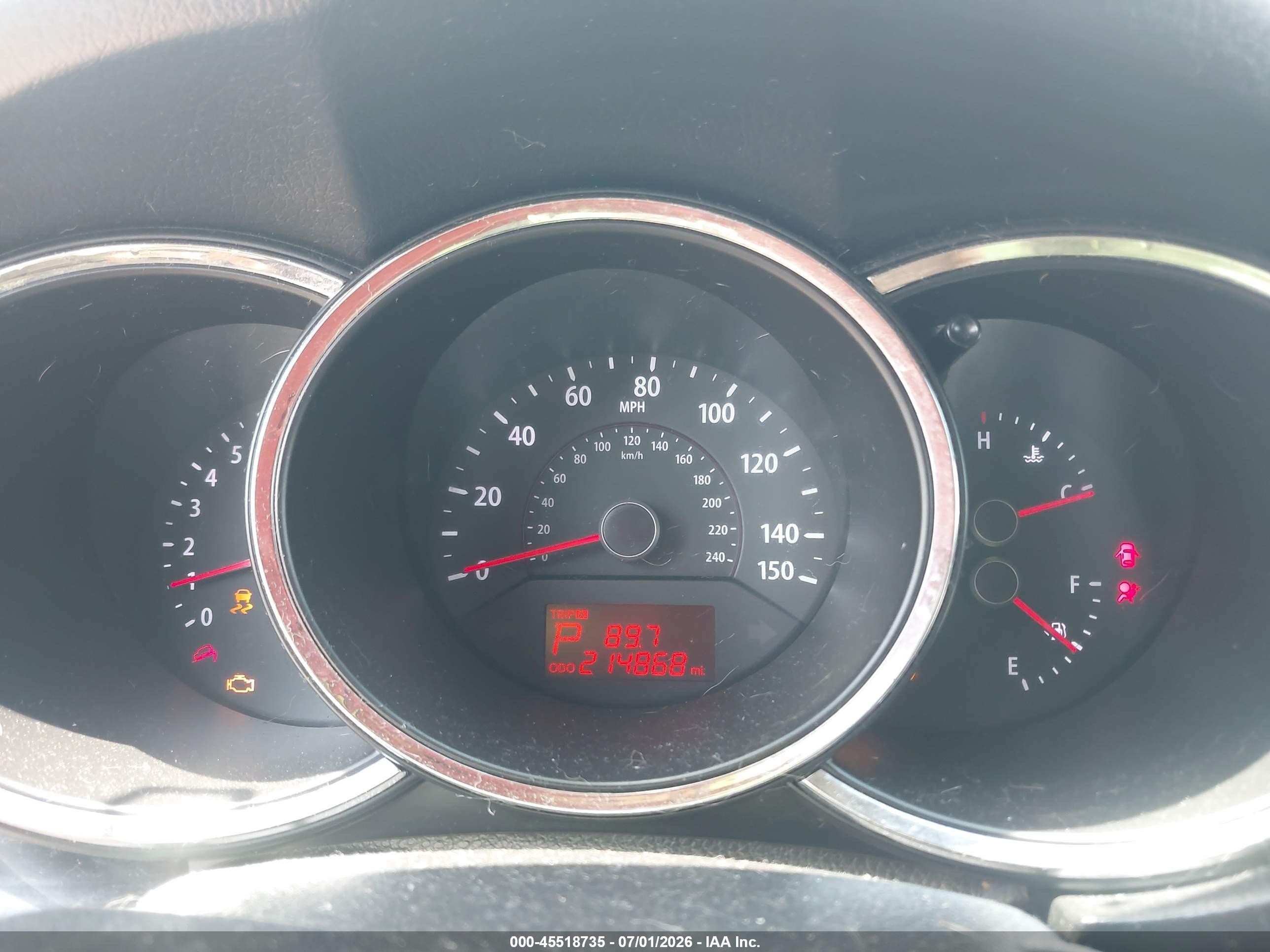 2013 Kia Sorento Lx Black vin: 5XYKT4A60DG326892