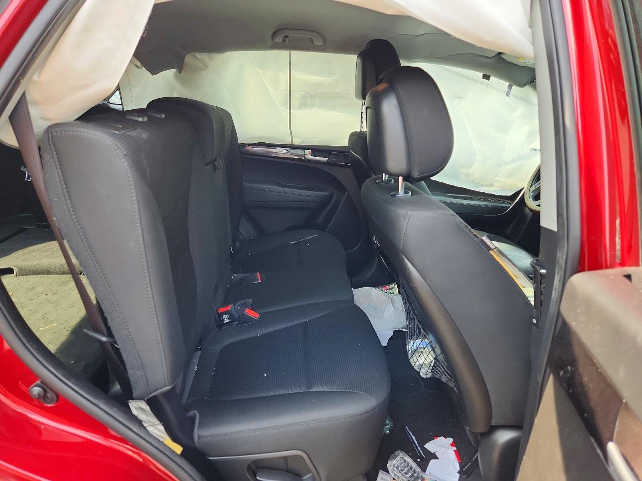 2015 Kia Sorento Lx Red vin: 5XYKT4A60FG630291