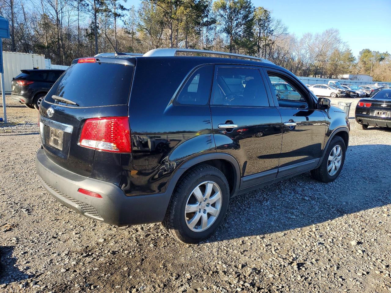 2012 Kia Sorento Black vin: 5XYKT4A61CG232714