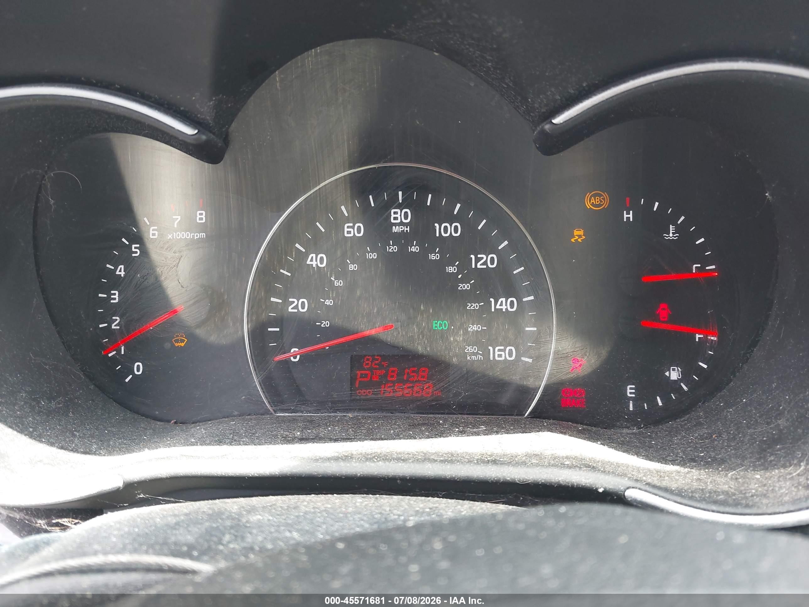 2015 Kia Sorento Lx Белый vin: 5XYKT4A61FG580999