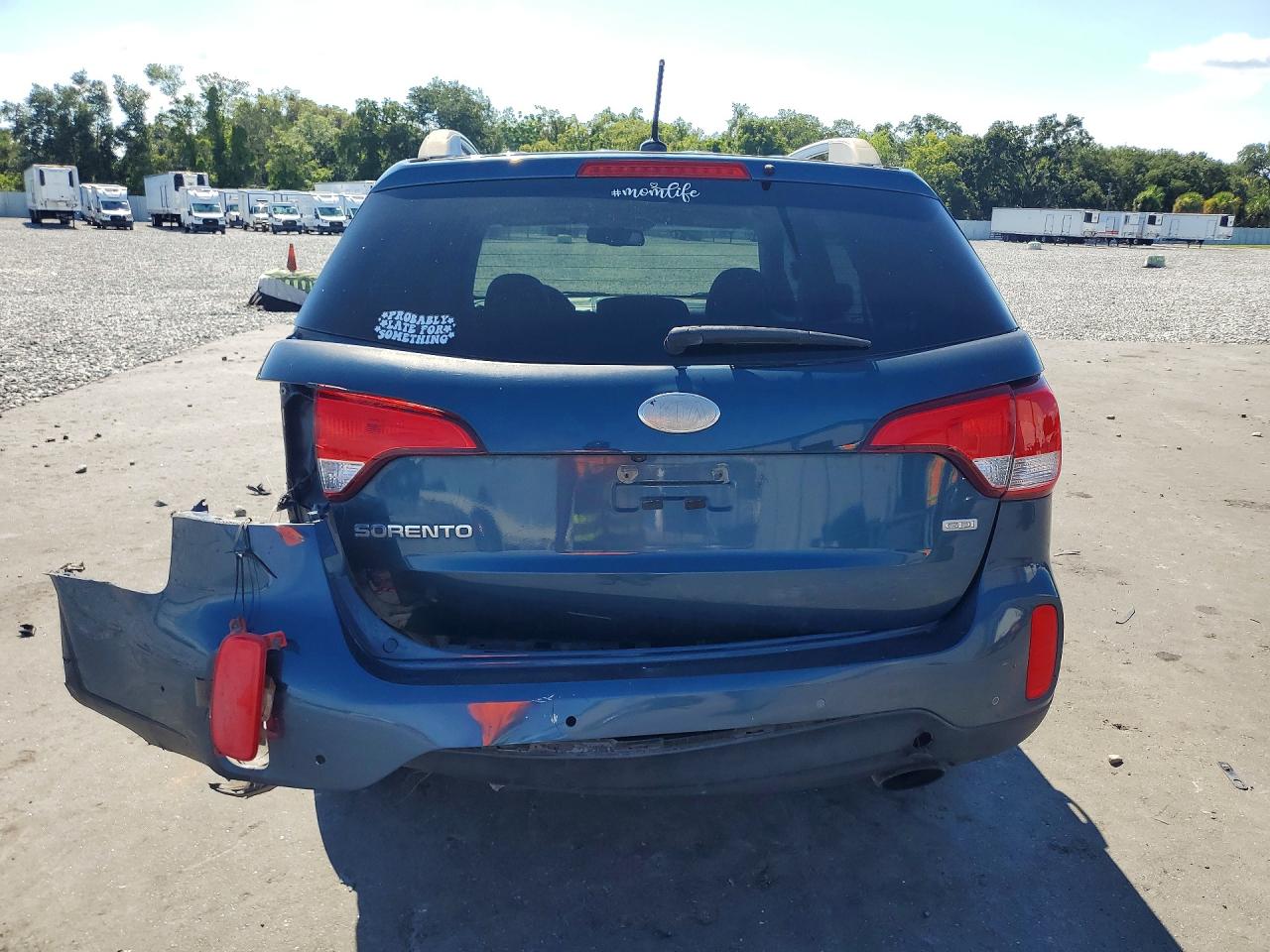 2015 Kia Sorento Lx Blue vin: 5XYKT4A61FG593090