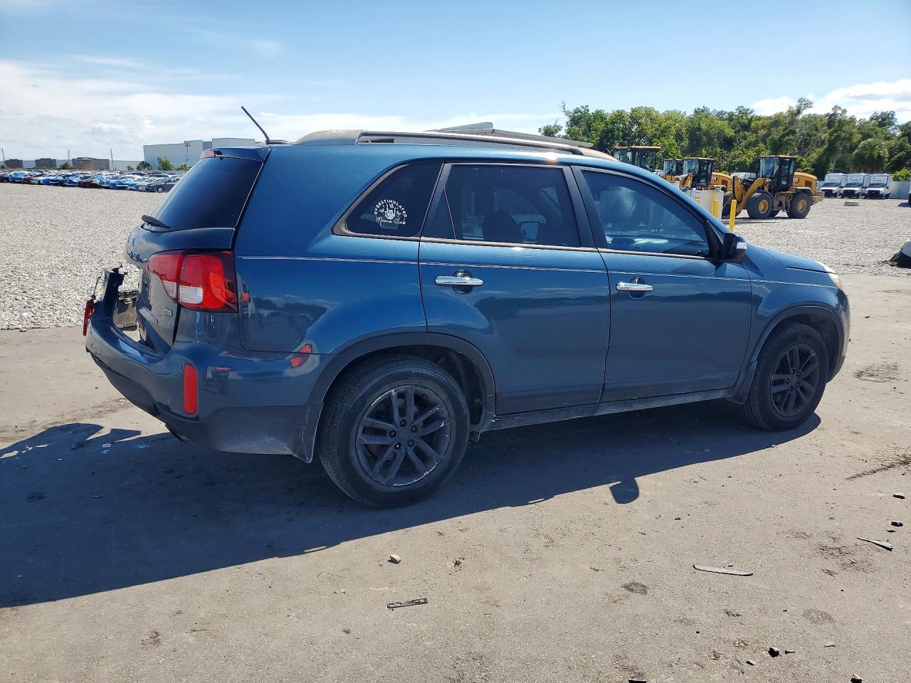 2015 Kia Sorento Lx Blue vin: 5XYKT4A61FG593090