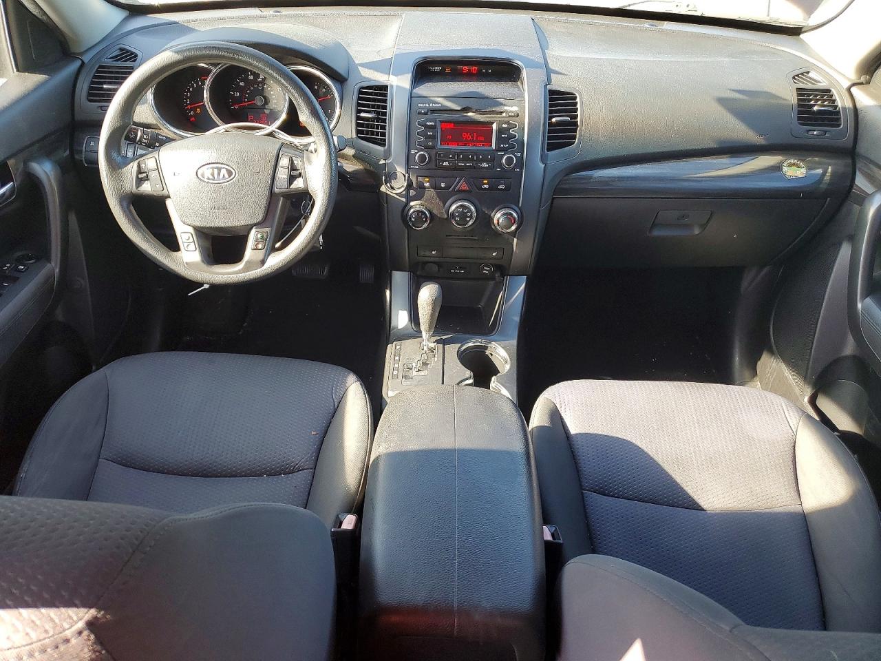 2012 Kia Sorento Lx Burgundy vin: 5XYKT4A62CG189632
