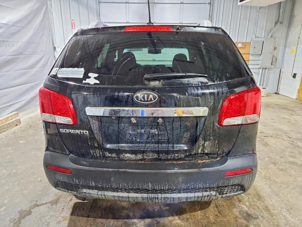2012 Kia Sorento Lx Черный vin: 5XYKT4A62CG197049