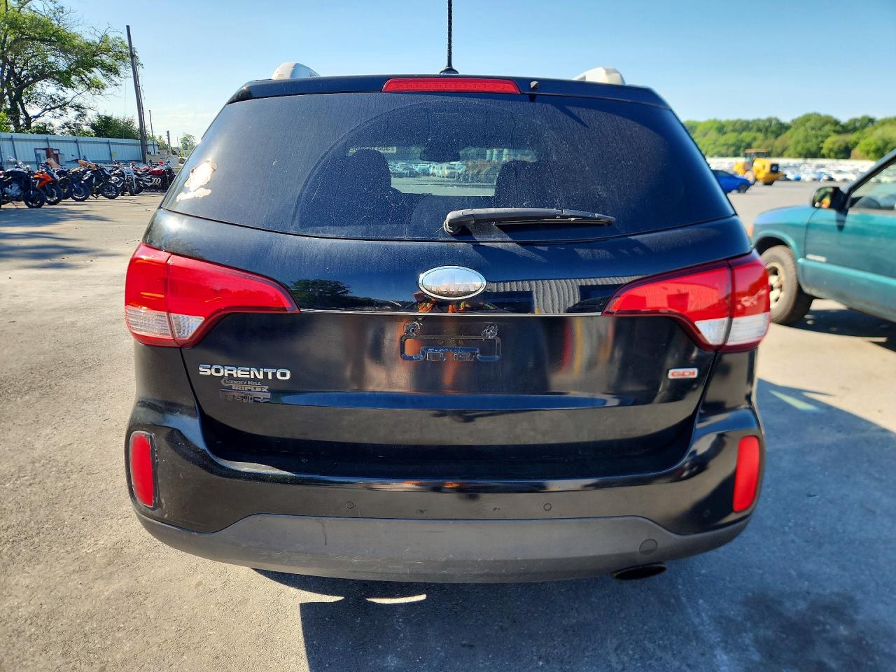 2014 Kia Sorento Lx Black vin: 5XYKT4A62EG482594