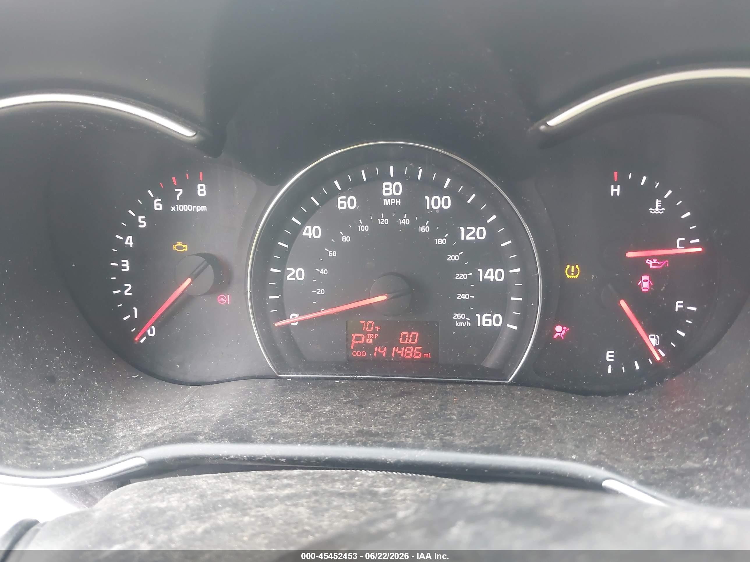 2014 Kia Sorento Lx Silver vin: 5XYKT4A62EG492932