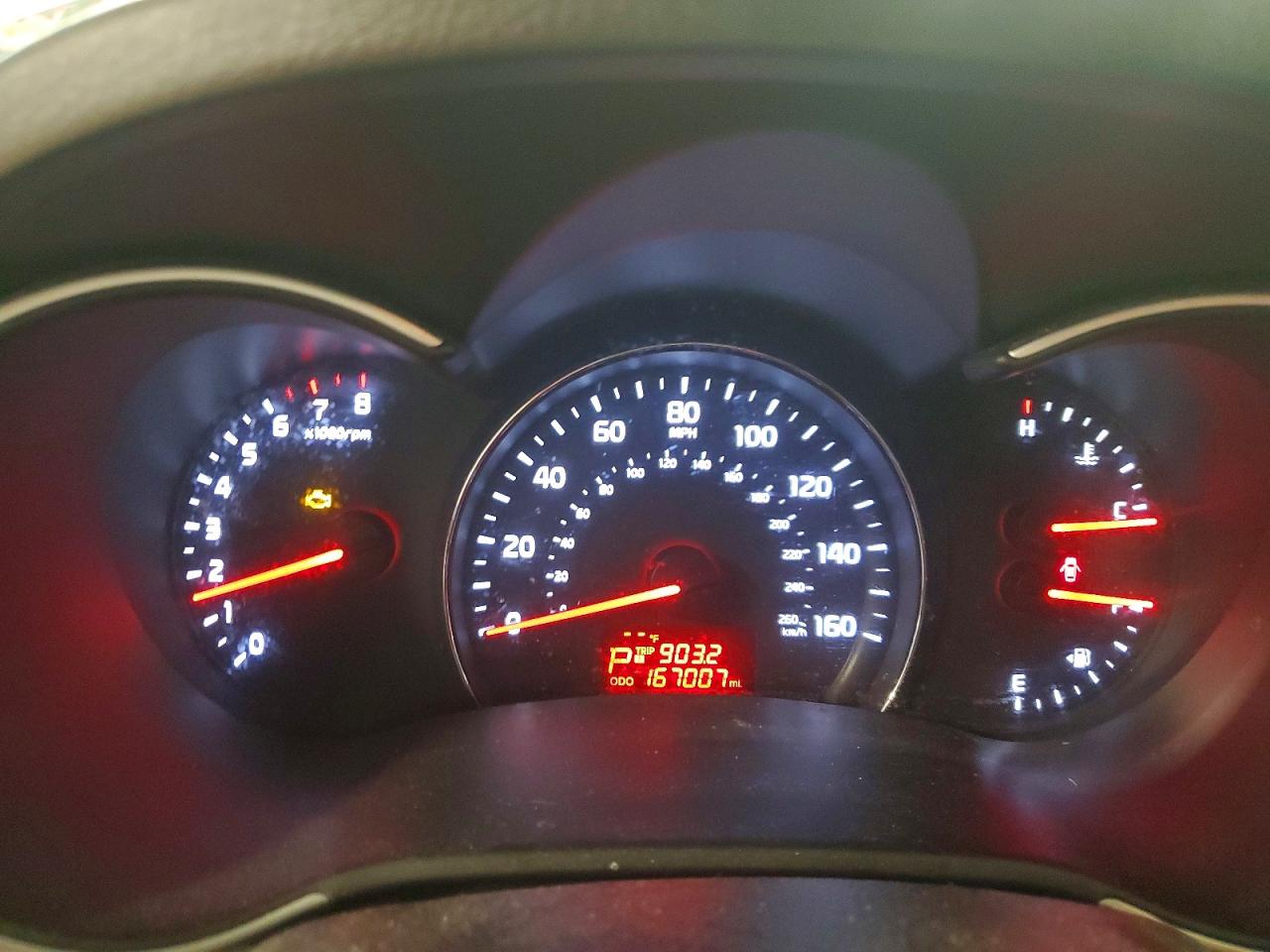 2014 Kia Sorento Lx Серый vin: 5XYKT4A62EG539926