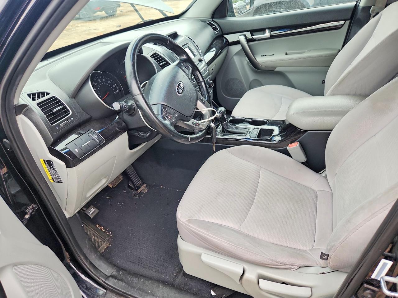 2014 Kia Sorento Lx Black vin: 5XYKT4A62EG547508
